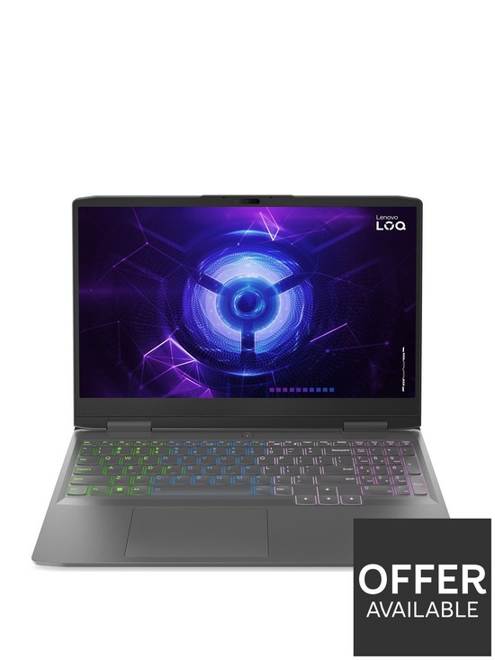 front image of lenovo-loq-15irh8-gaming-laptop-156in-fhd-144hznbspgeforce-rtxnbsp4060nbspintel-core-i5nbsp16gb-ramnbsp512gbnbspssd