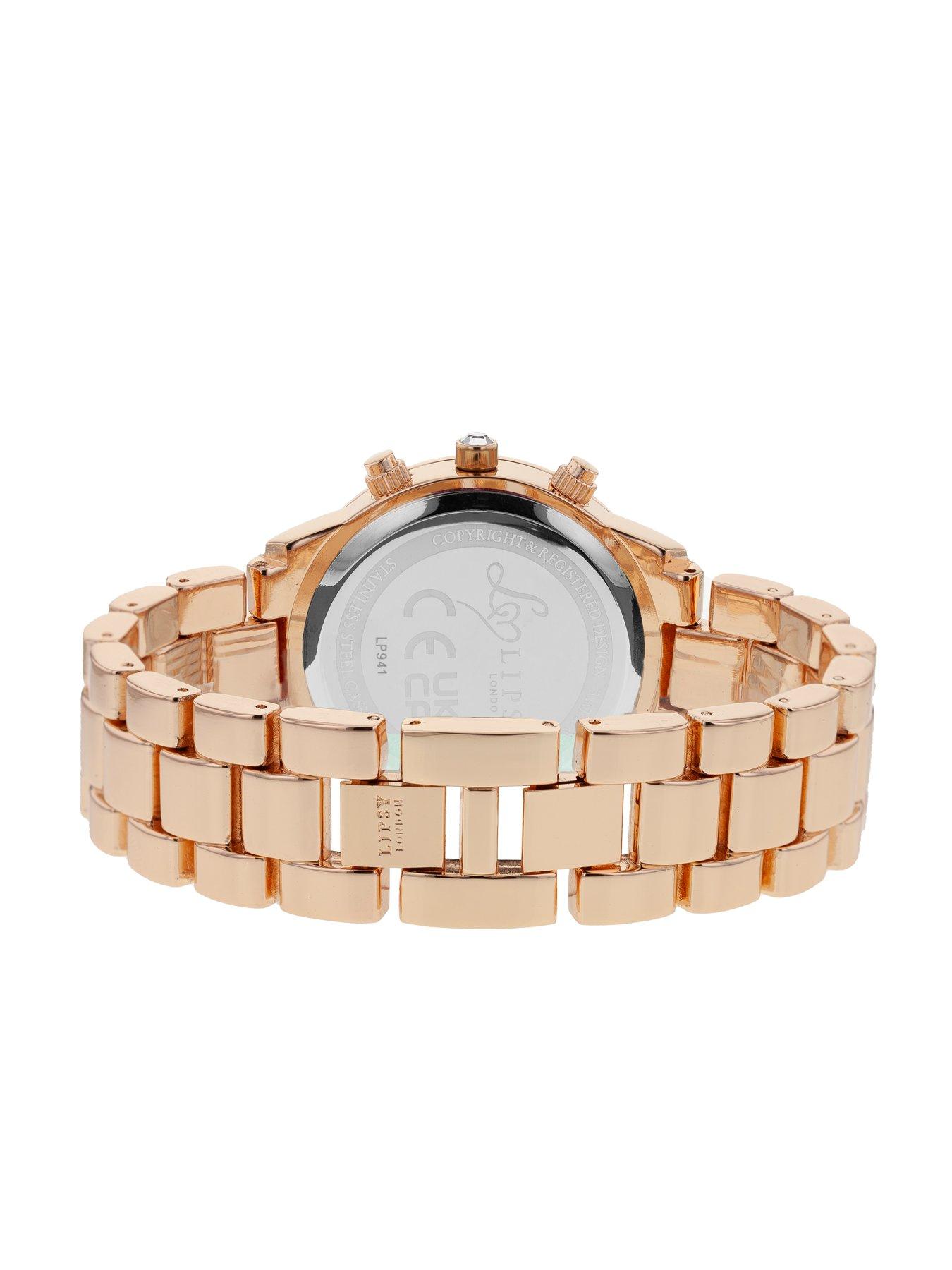 Lipsy rose hotsell gold watch