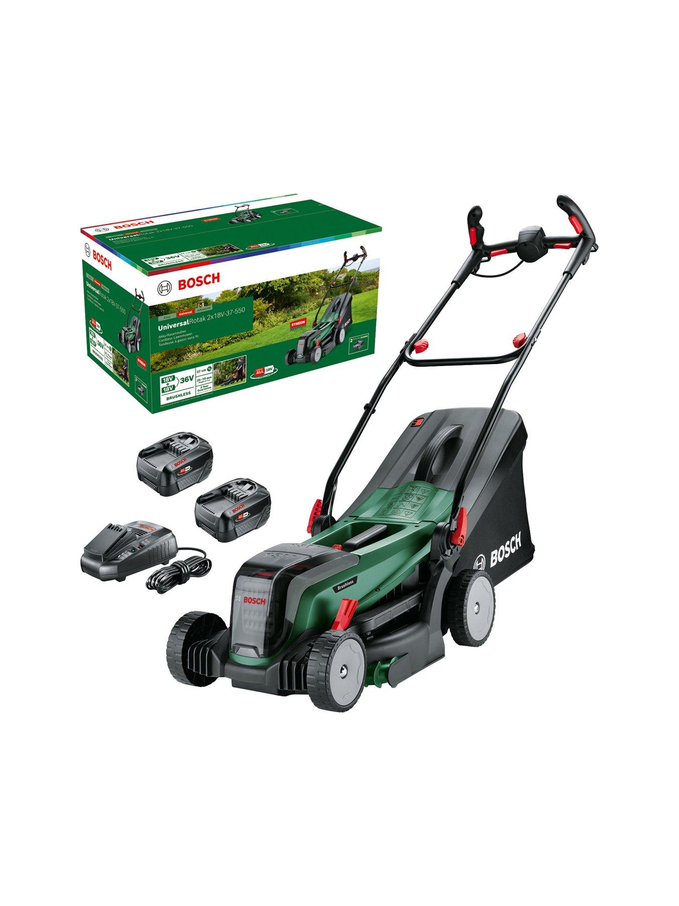 Rotak 32 Bosch Cordless Mower With Roller Bosch Universal Rotak