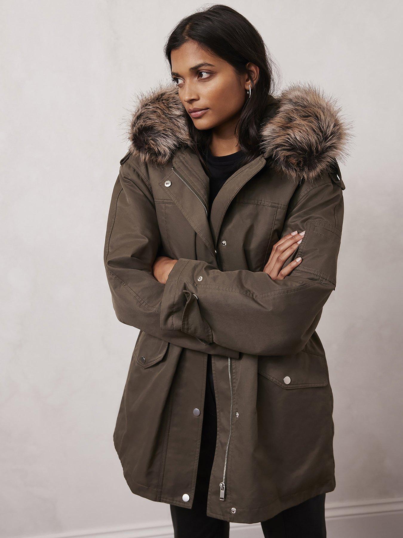 Mint velvet cheap lightweight parka