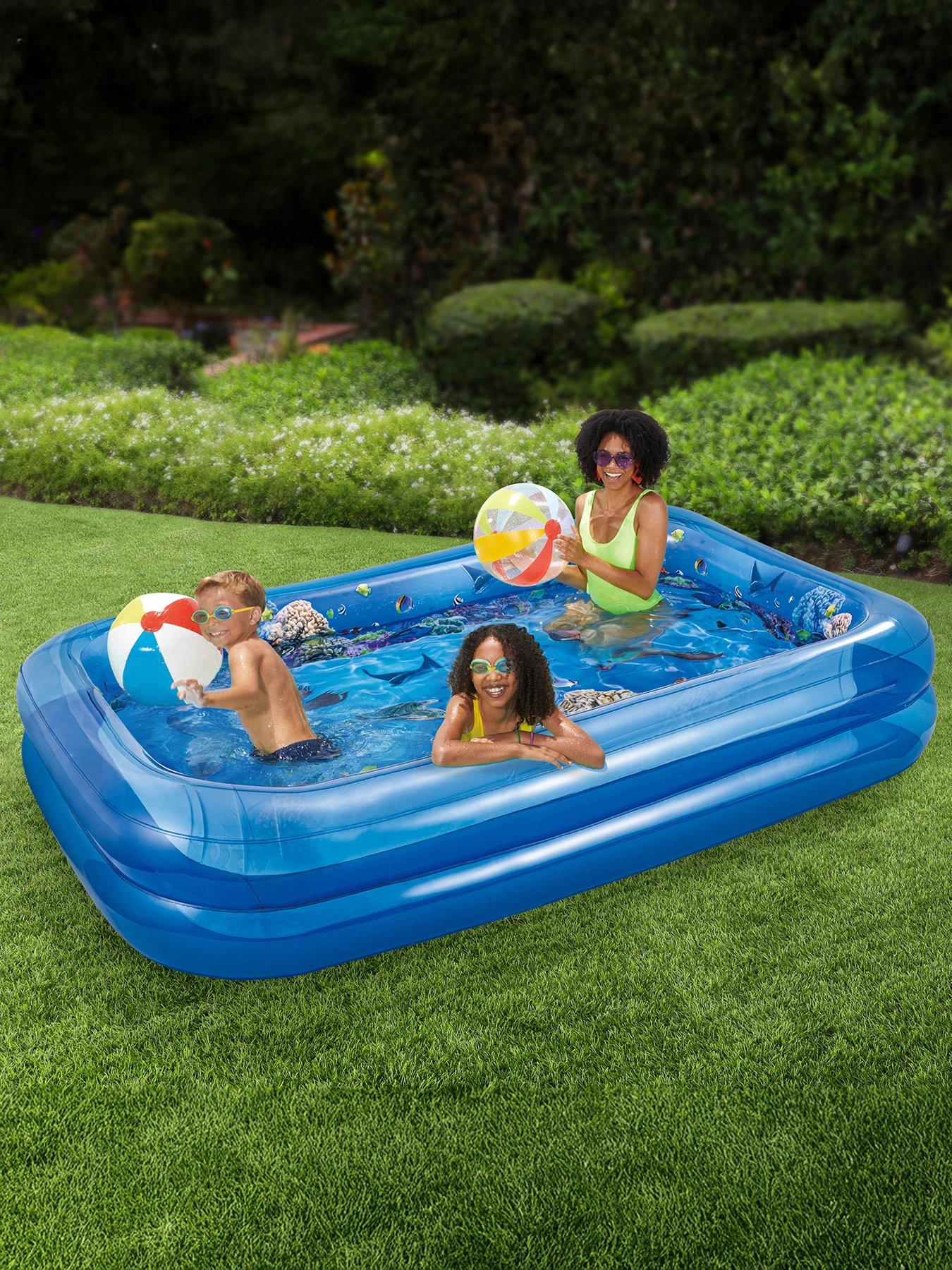 Image 1 of 6 of Funsicle Ocean Explorer Pool with 3D goggles