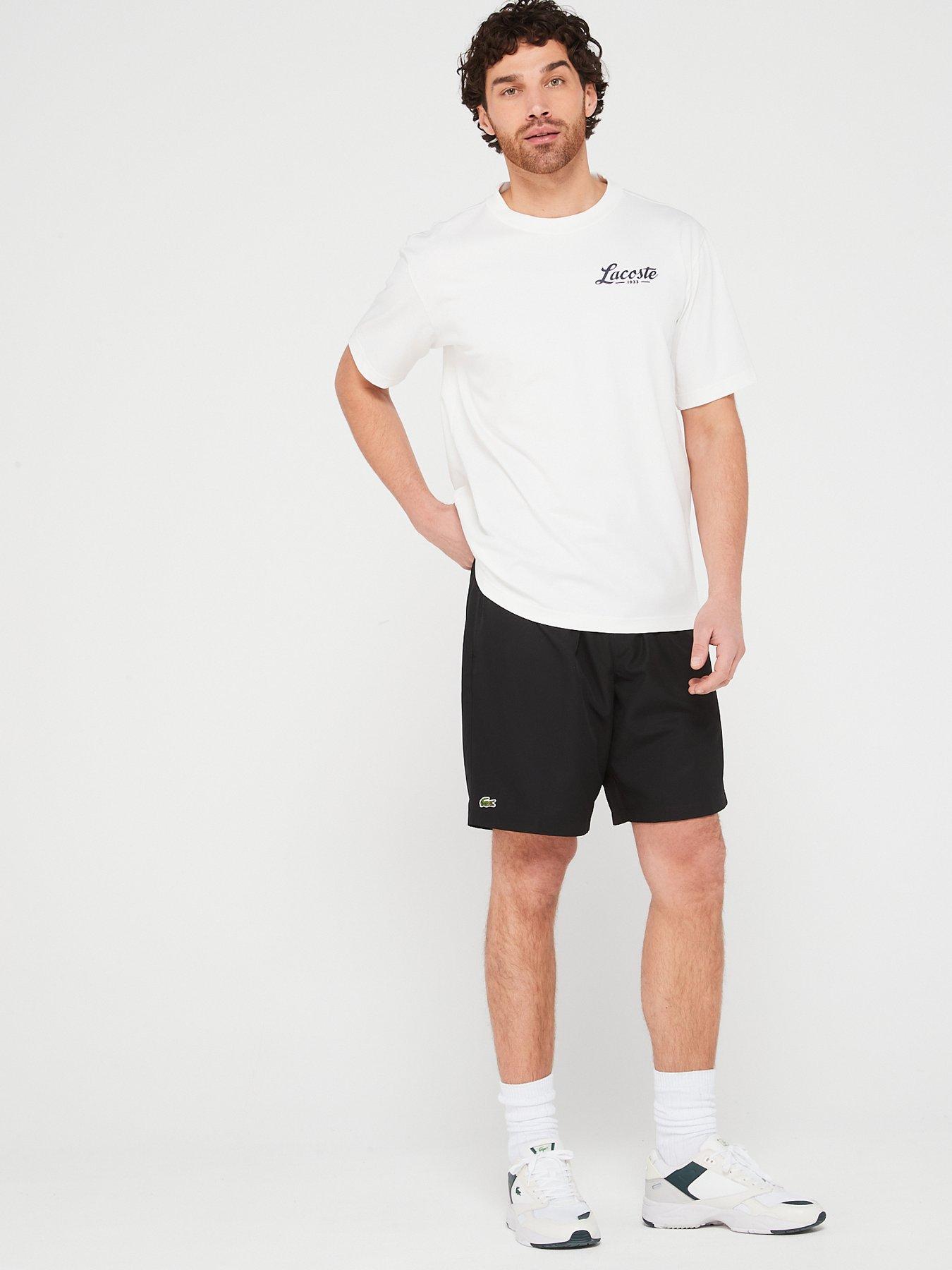 Lacoste Woven Drawstring Shorts - Black | Very.co.uk