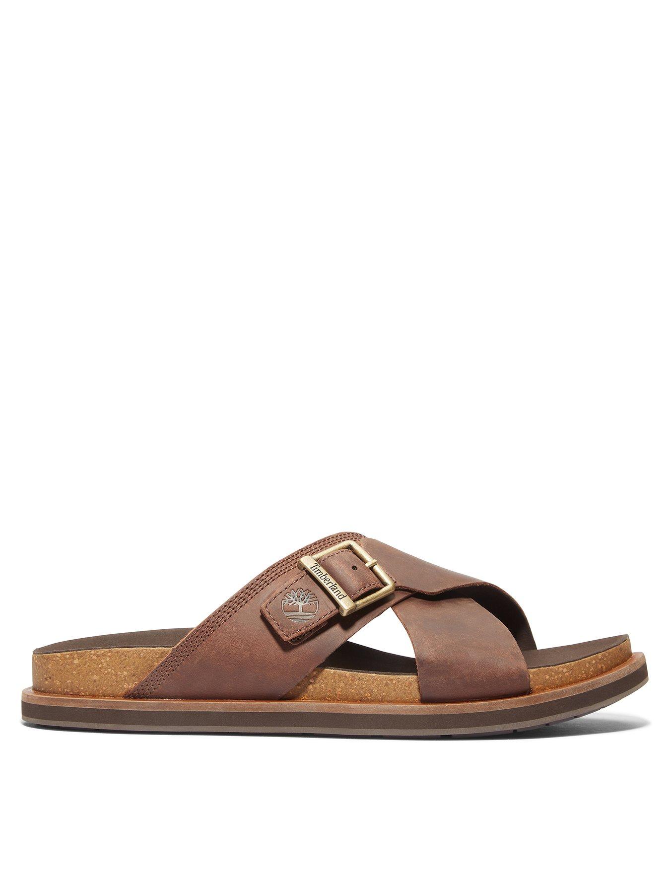 undefined Amalfi Vibes Cross Strap Sandal - Brown