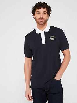 Lacoste Heritage Badge Polo Shirt - Navy