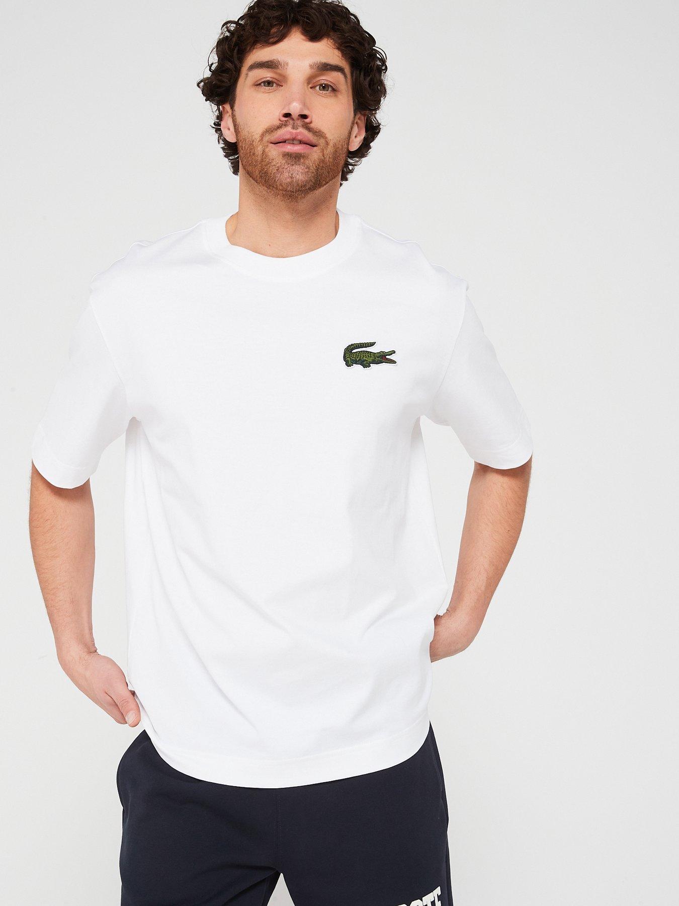 Lacoste white clearance croc