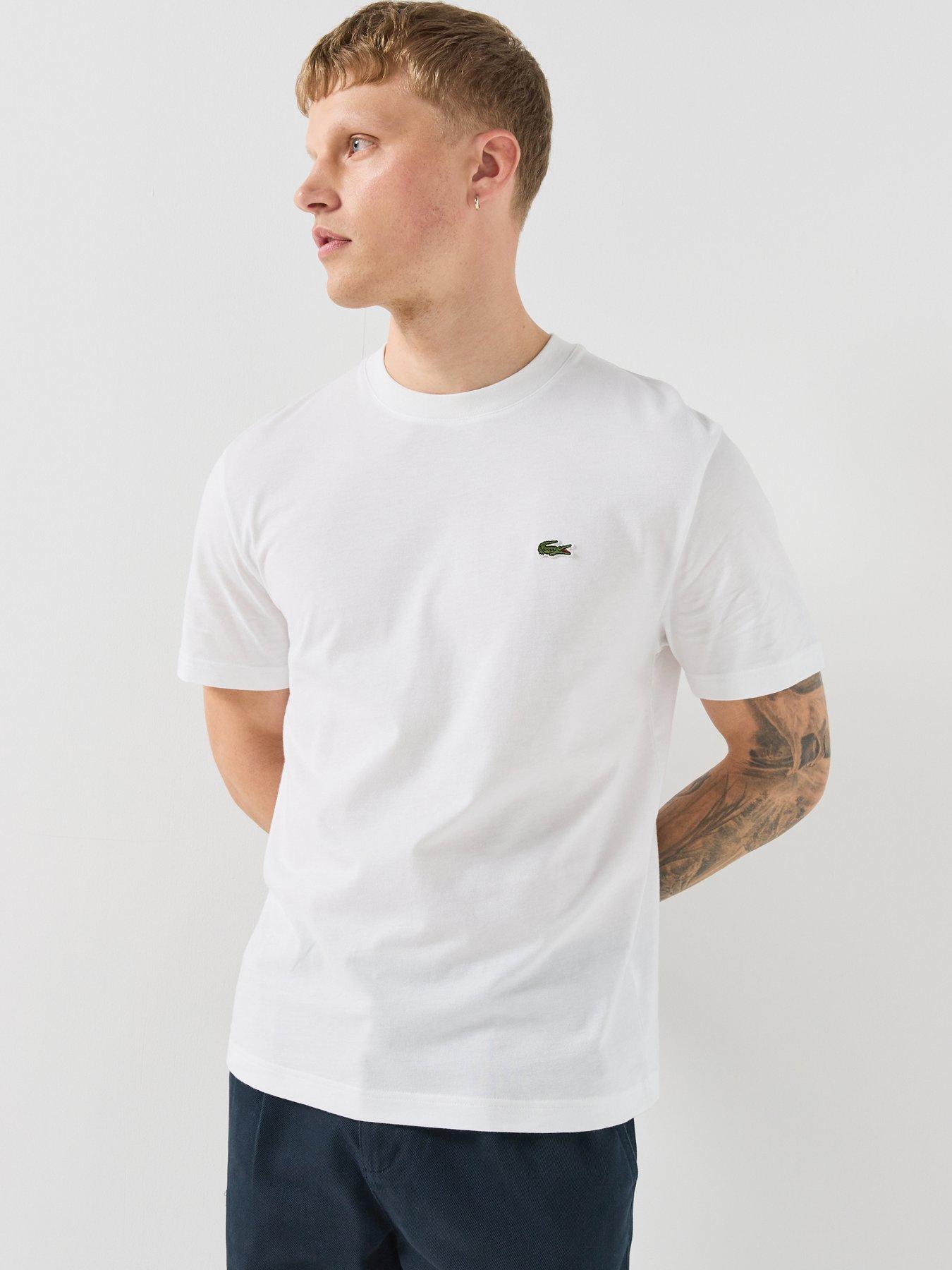 Lacoste Mid Weight Cotton Jersey T-Shirt - White