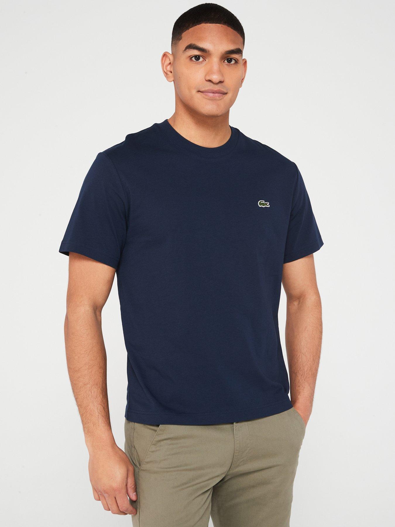 undefined Midi Weight Cotton Jersey T-Shirt - Dark Blue