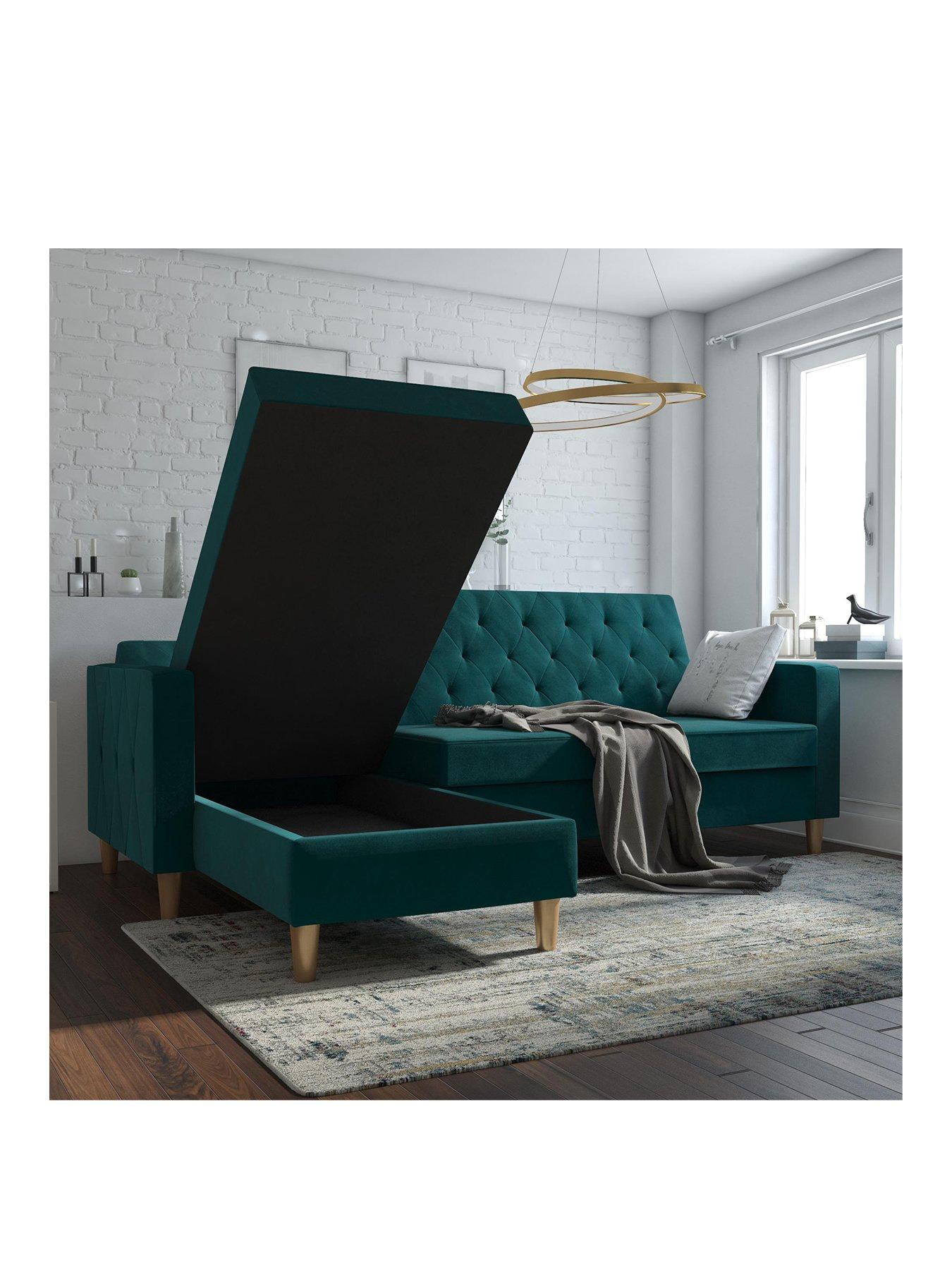 Image 2 of 7 of Dorel Home Cl&nbsp;Liberty Corner Sectional Futon