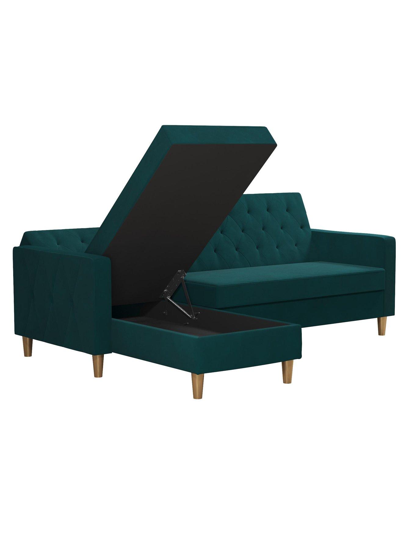 Image 5 of 7 of Dorel Home Cl&nbsp;Liberty Corner Sectional Futon