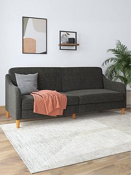 Product photograph of Very Home Jasper Coil Fabric Sofa Bed from very.co.uk
