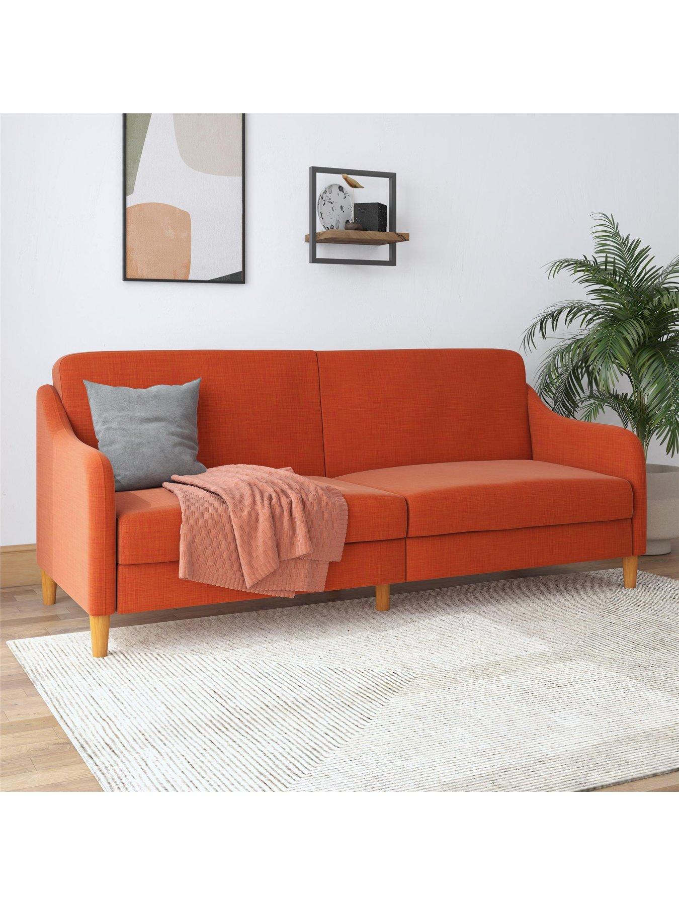 Dorel Home Jasper Coil Fabric Sofa Bed