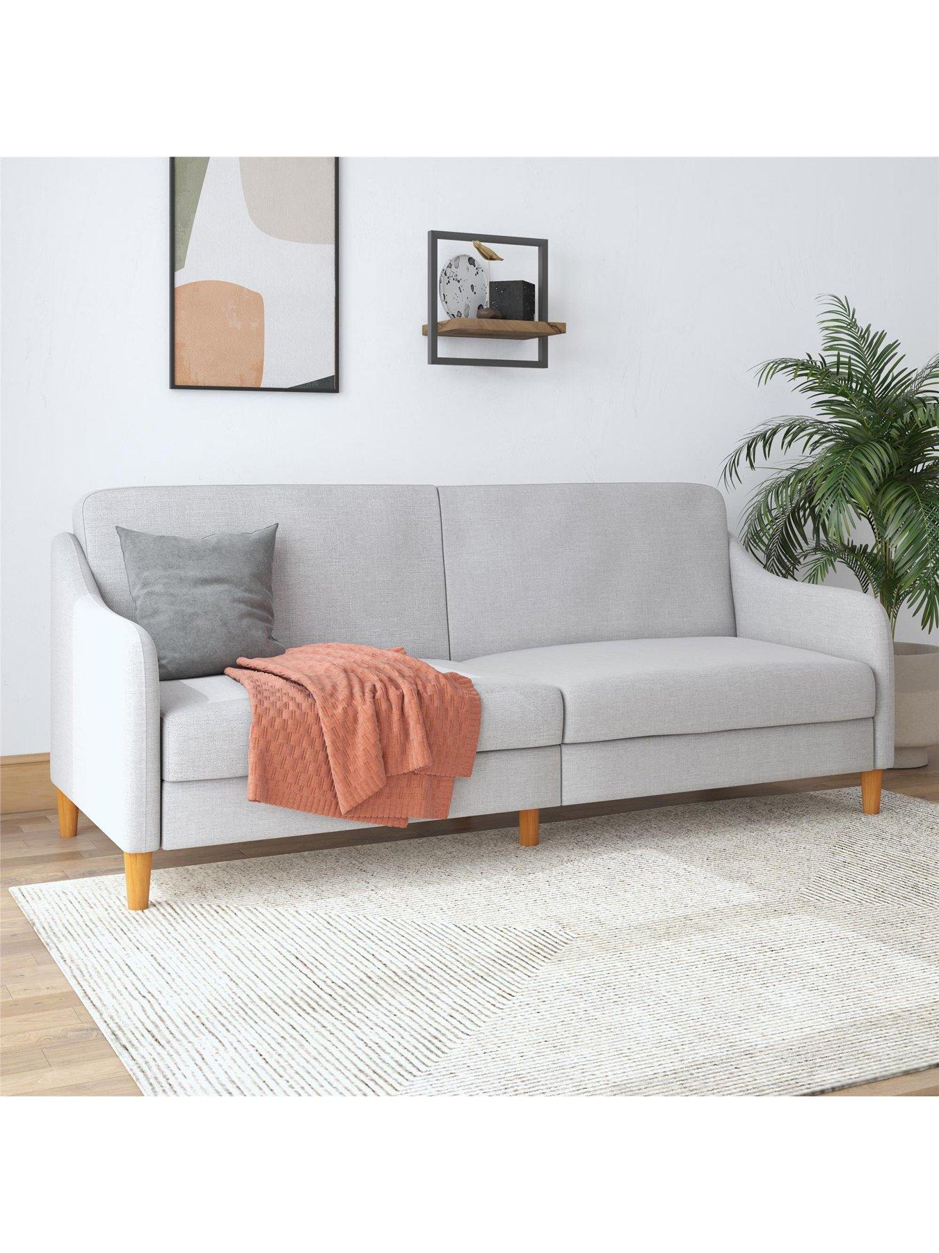 Dorel Home Jasper Coil Fabric Sofa Bed