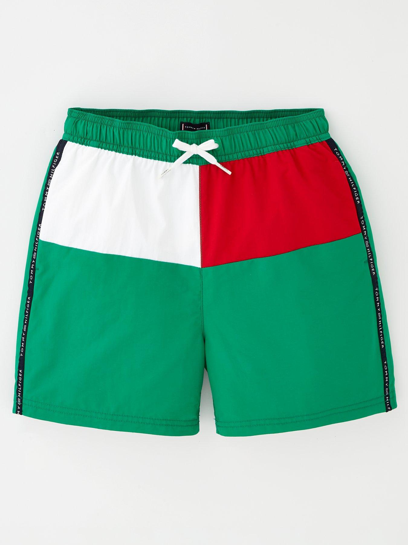 Kids' Lacoste x Minecraft Print Light Swimming Trunks