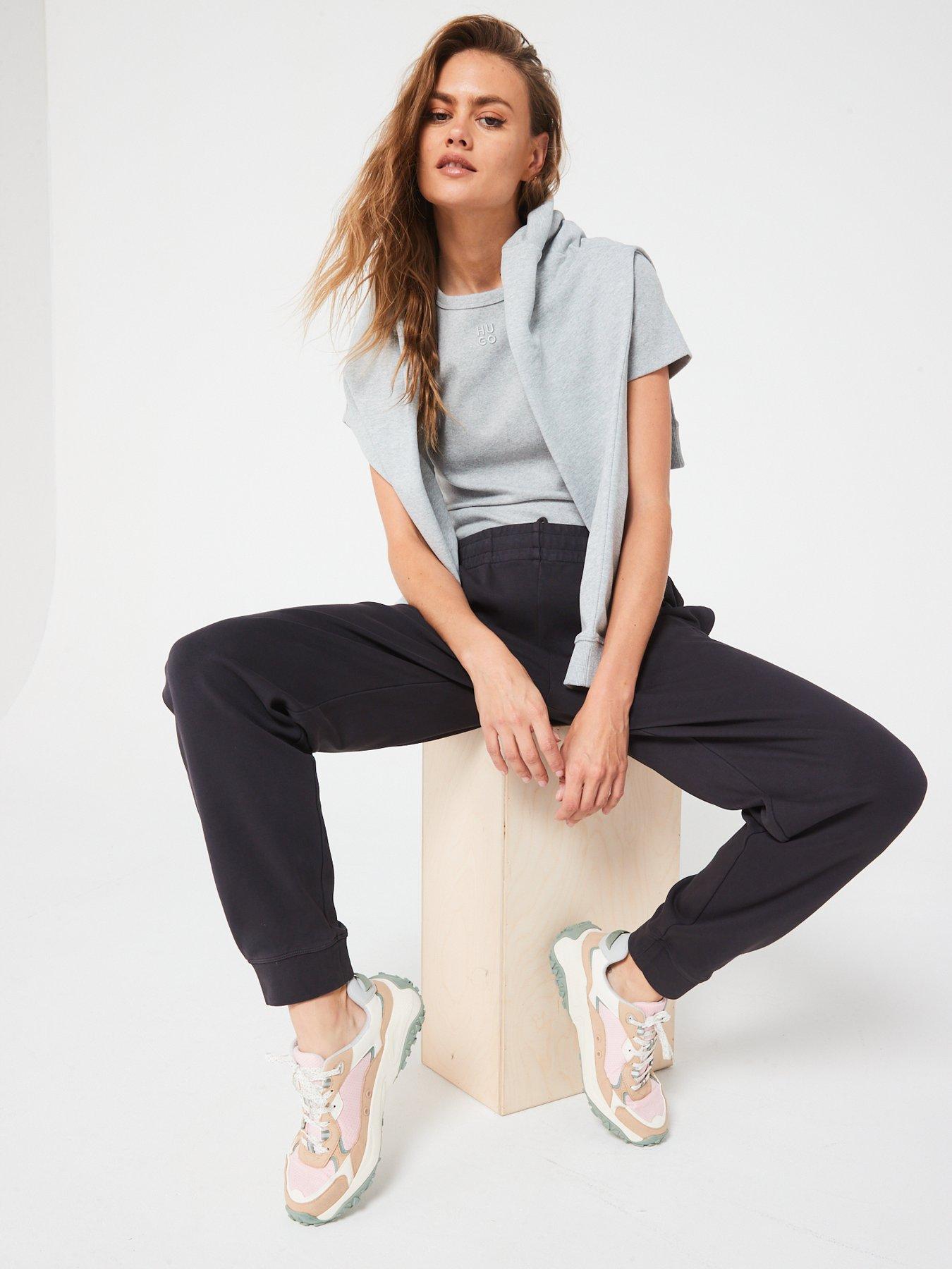 Image 4 of 5 of HUGO Blue Classic Joggers - Black