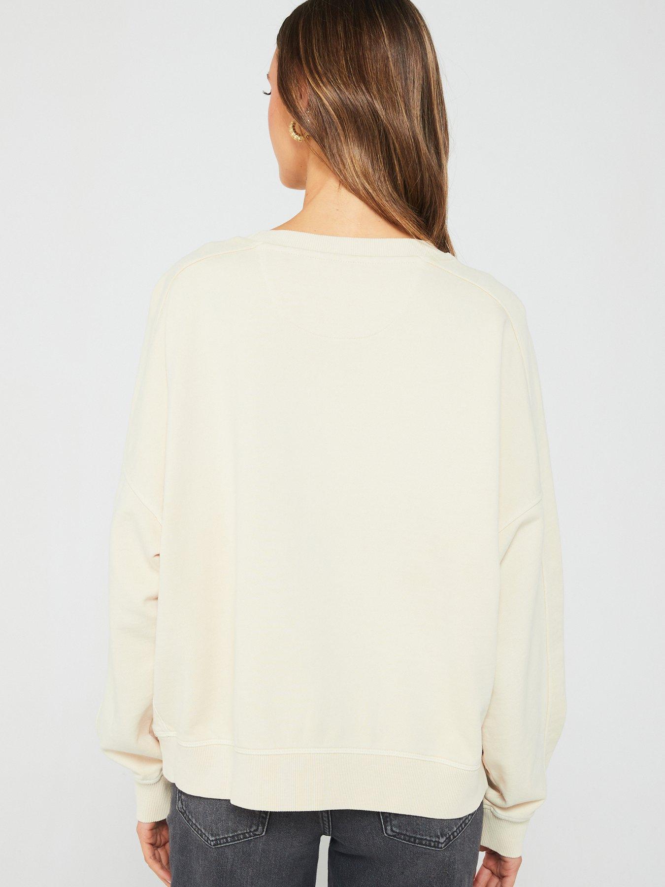 Boss Orange Emina Logo Sweat - Beige 