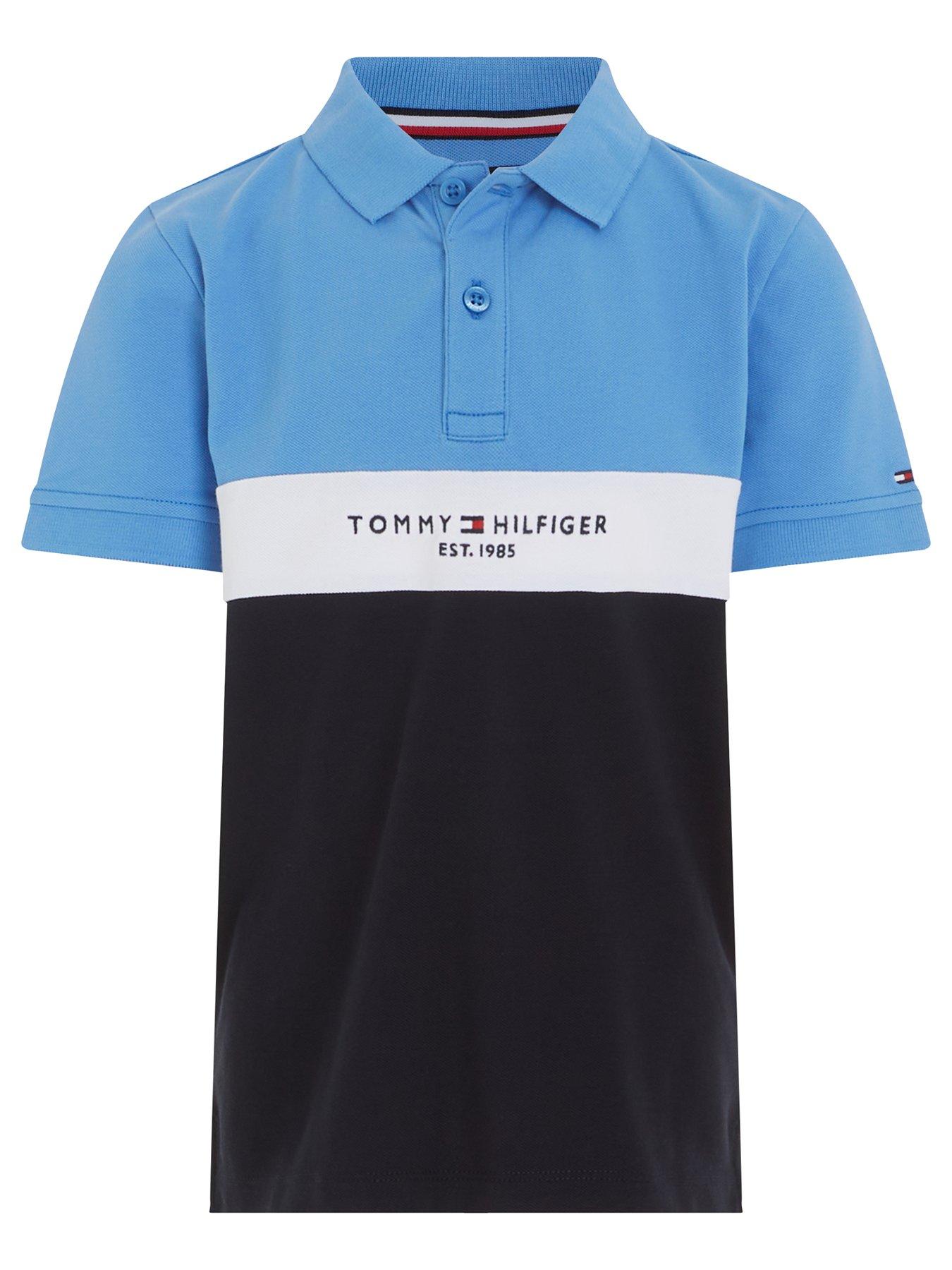 Tommy hilfiger best sale color block polo