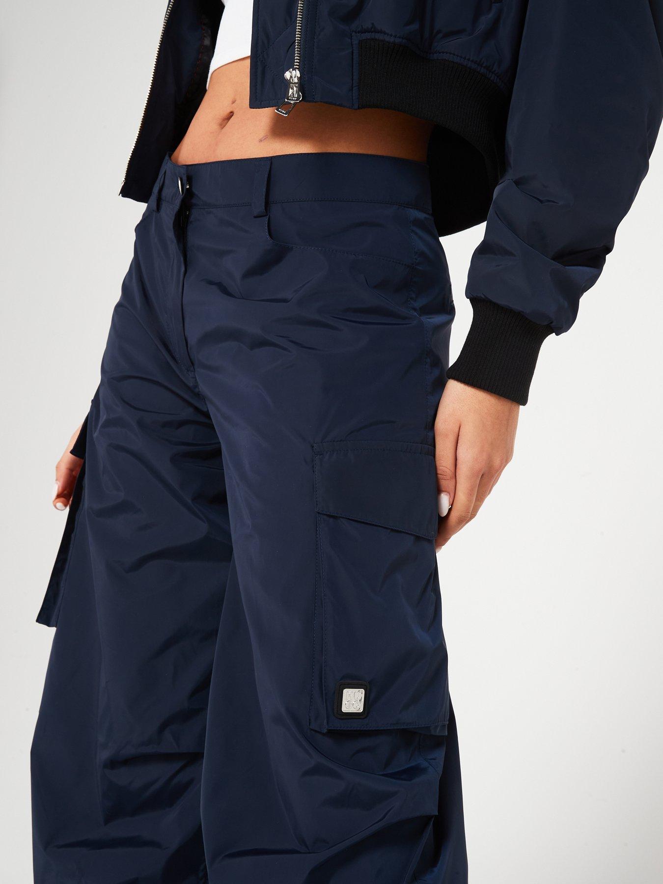 Polyester cargo pants deals