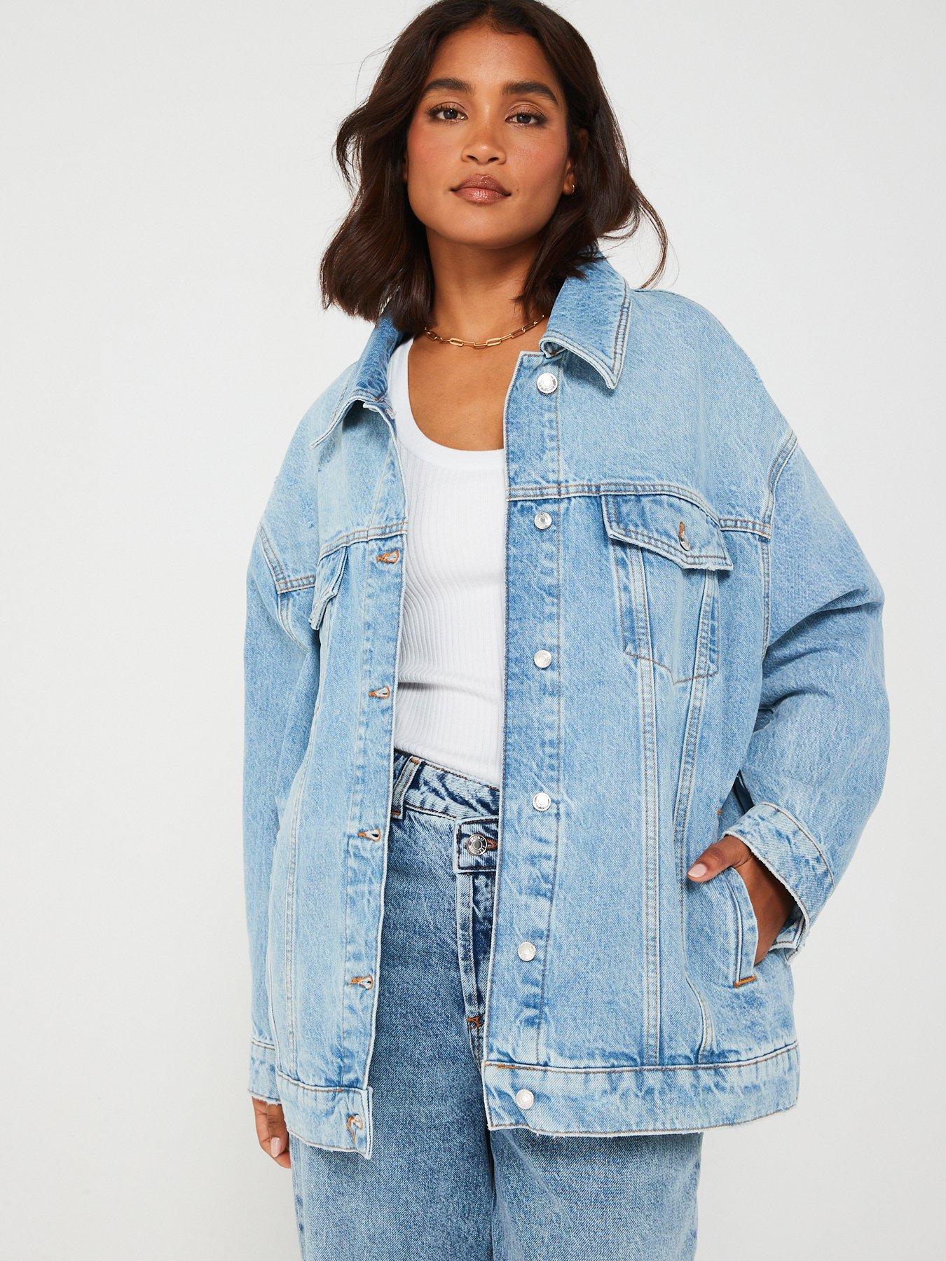 Oversized icon denim jacket online