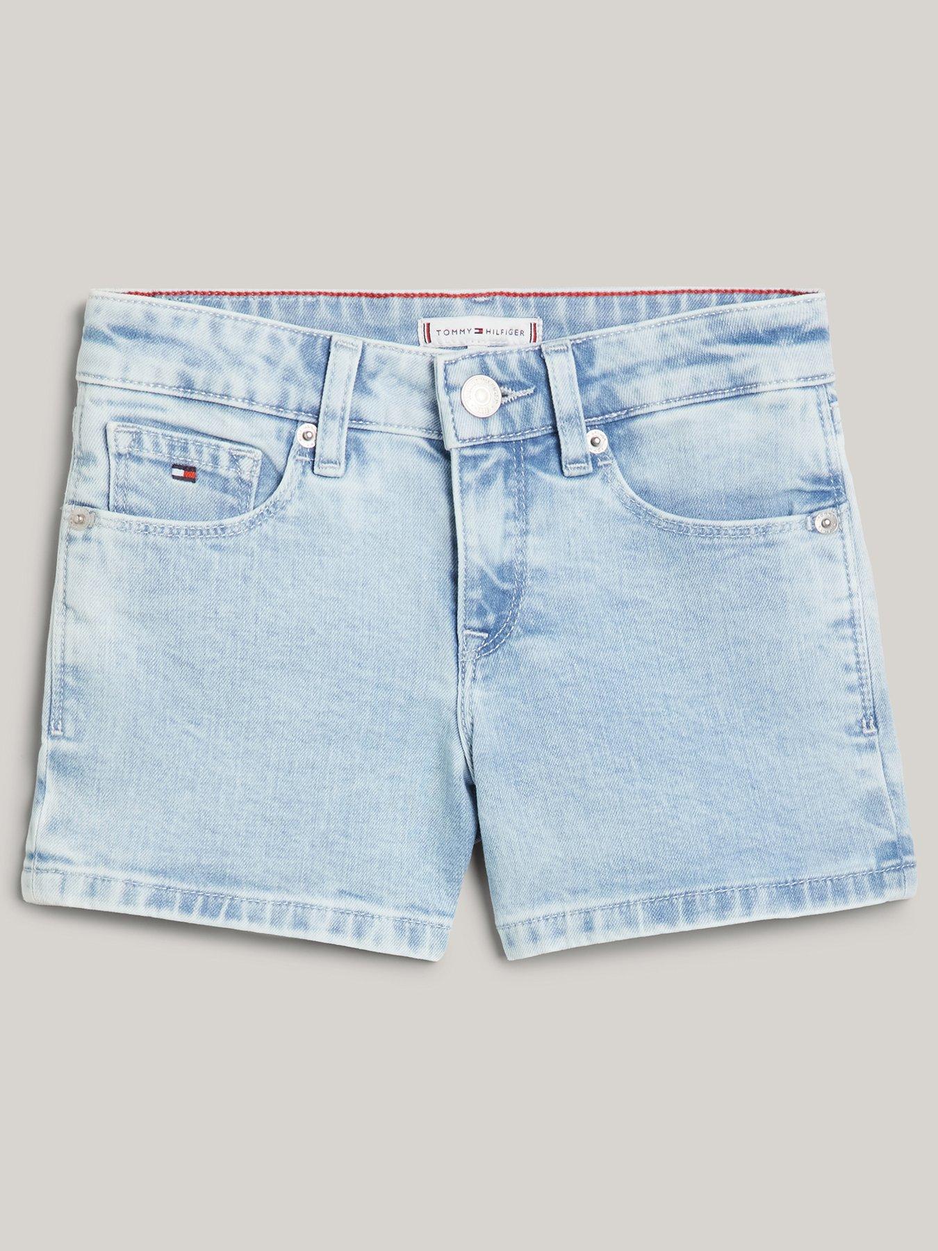 Tommy hilfiger denim shorts 2024 ladies