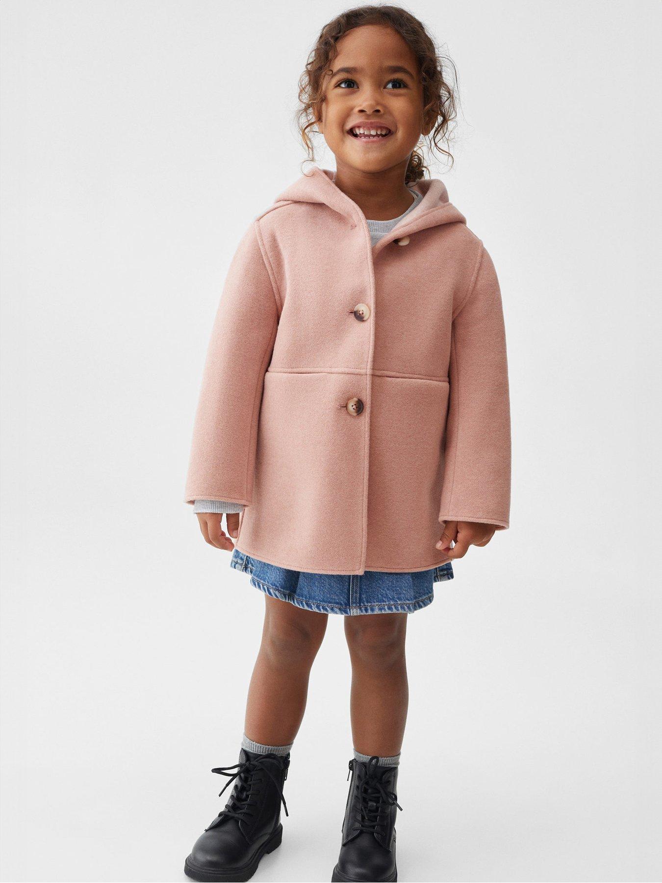 Duffle deals coat pink