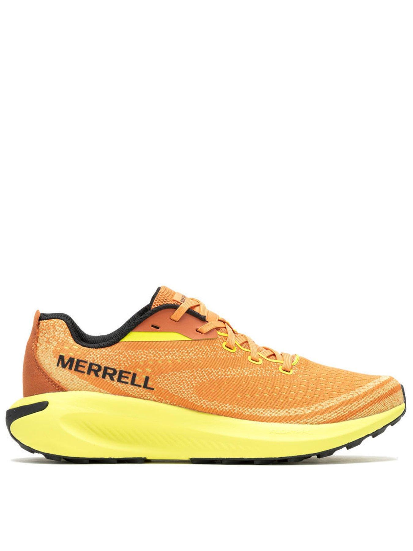 Merrell Mens Morphlite Trail Running Trainers - Orange/Yellow