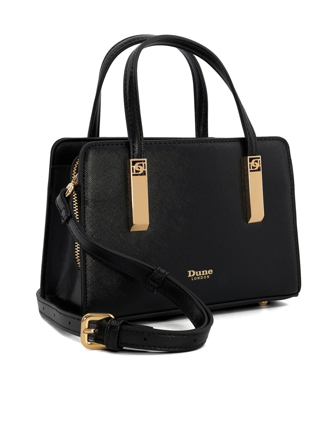 Dune black clearance tote bag