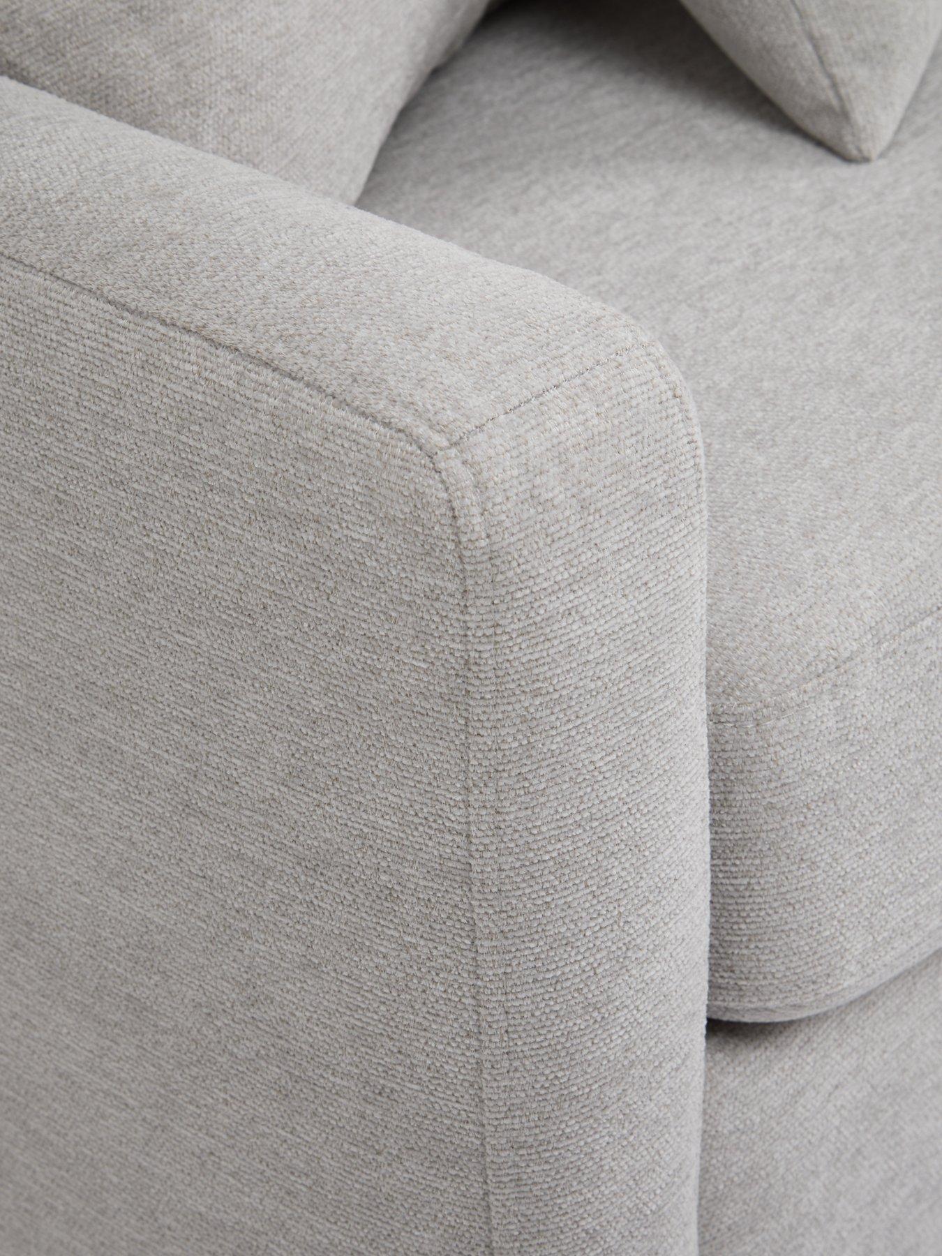 Image 5 of 6 of Very Home Aspen Fabric Armchair - Grey