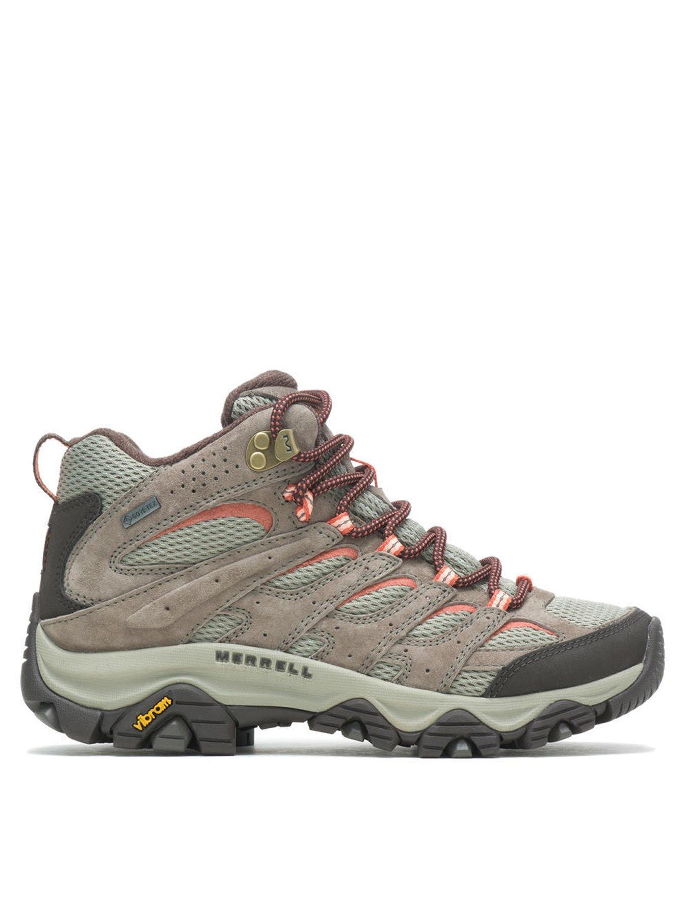 undefined Women's Moab 3 Mid Gore-Tex Hiking Boots - Bungee Cord - Grey