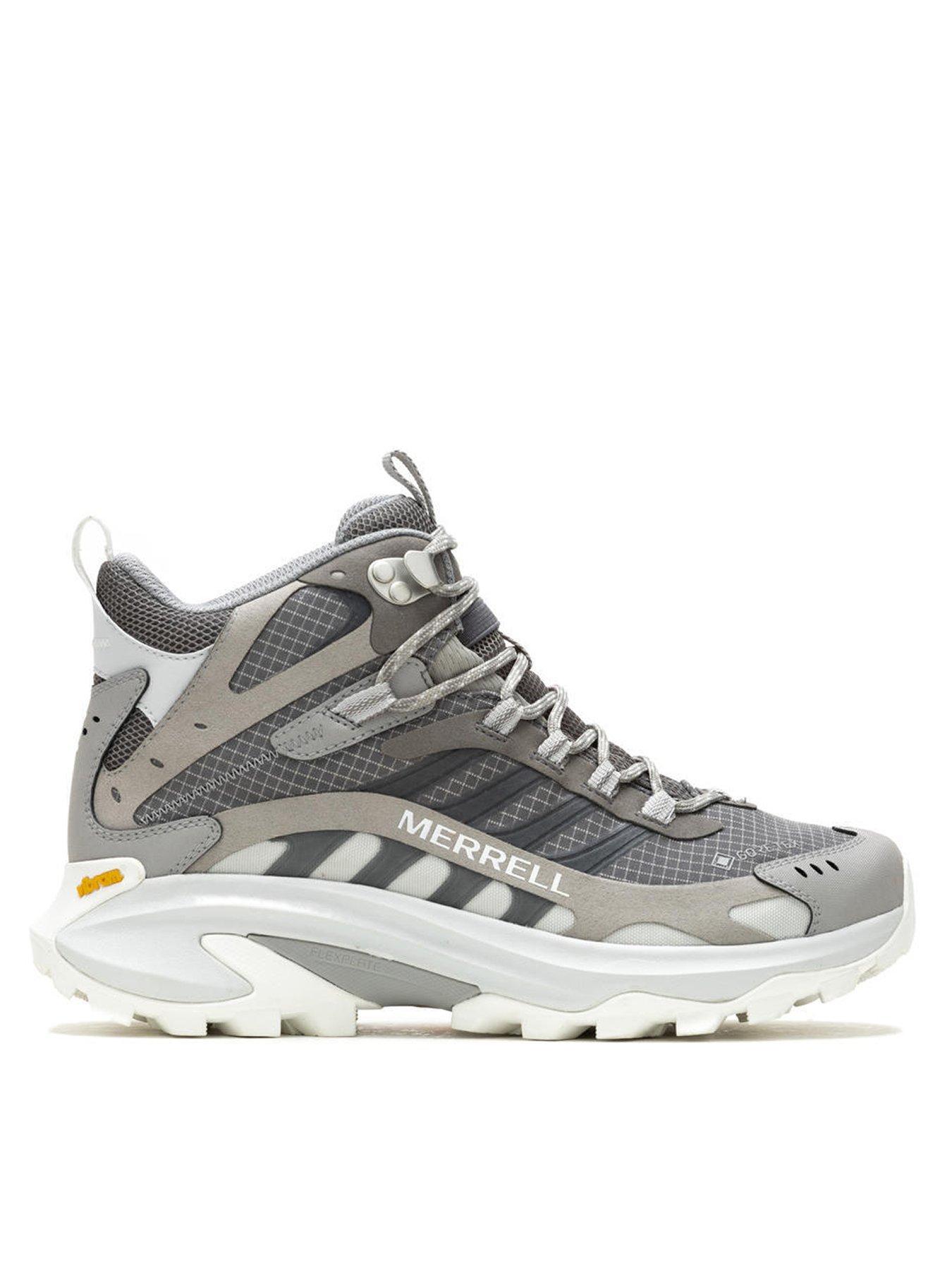 Image 1 of 6 of Merrell Womens Moab Speed 2 Mid Goretex Hiking Boots - Grey