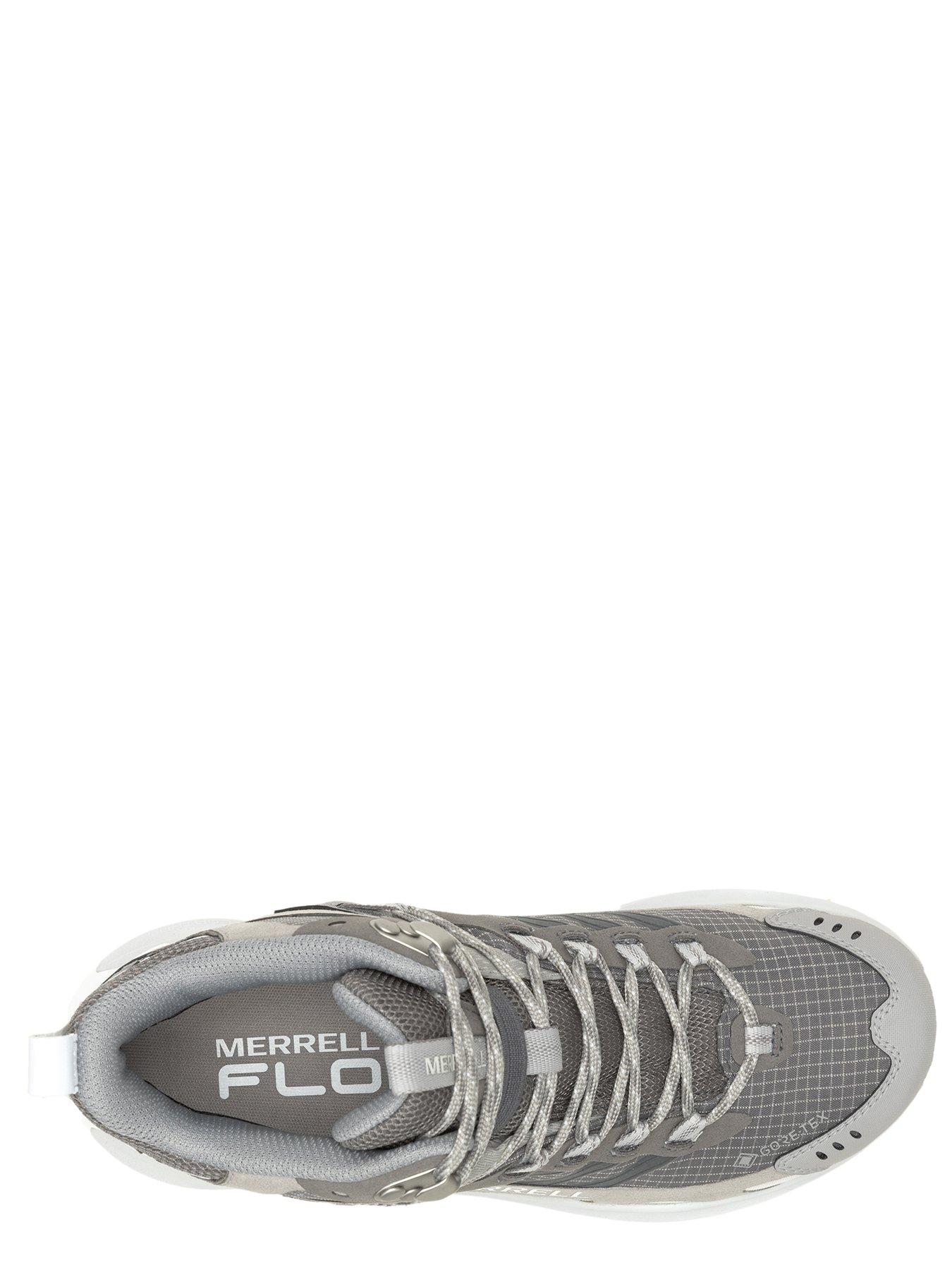 Image 4 of 6 of Merrell Womens Moab Speed 2 Mid Goretex Hiking Boots - Grey