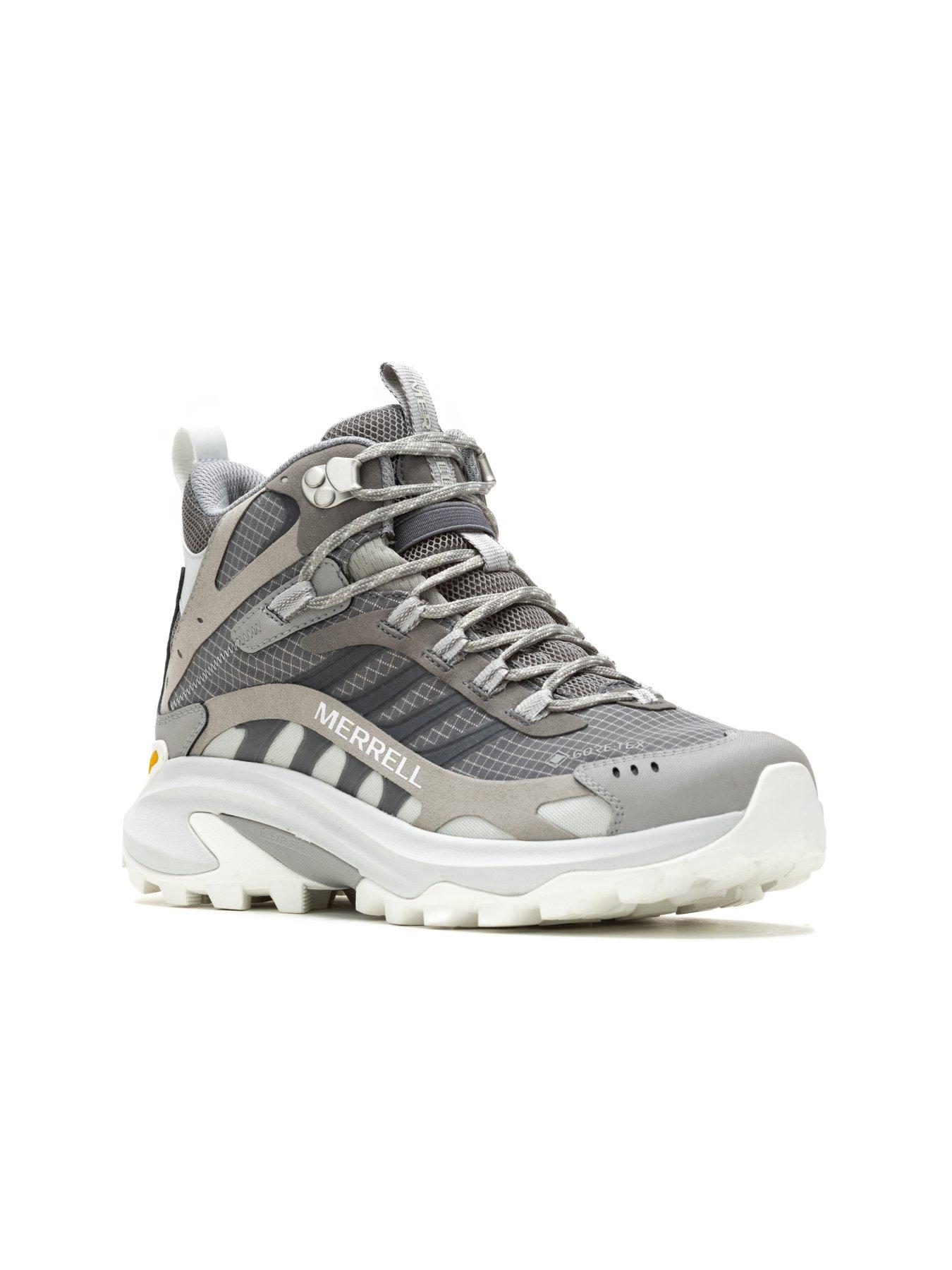 Image 6 of 6 of Merrell Womens Moab Speed 2 Mid Goretex Hiking Boots - Grey