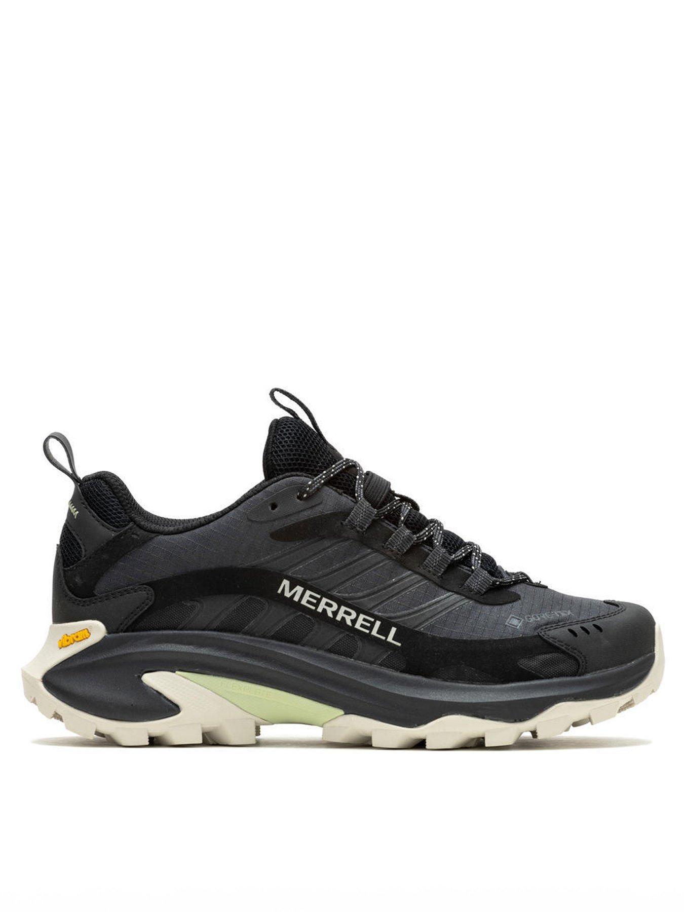 Merrell Womens Moab Speed 2 Goretex Hiking Shoes - Black