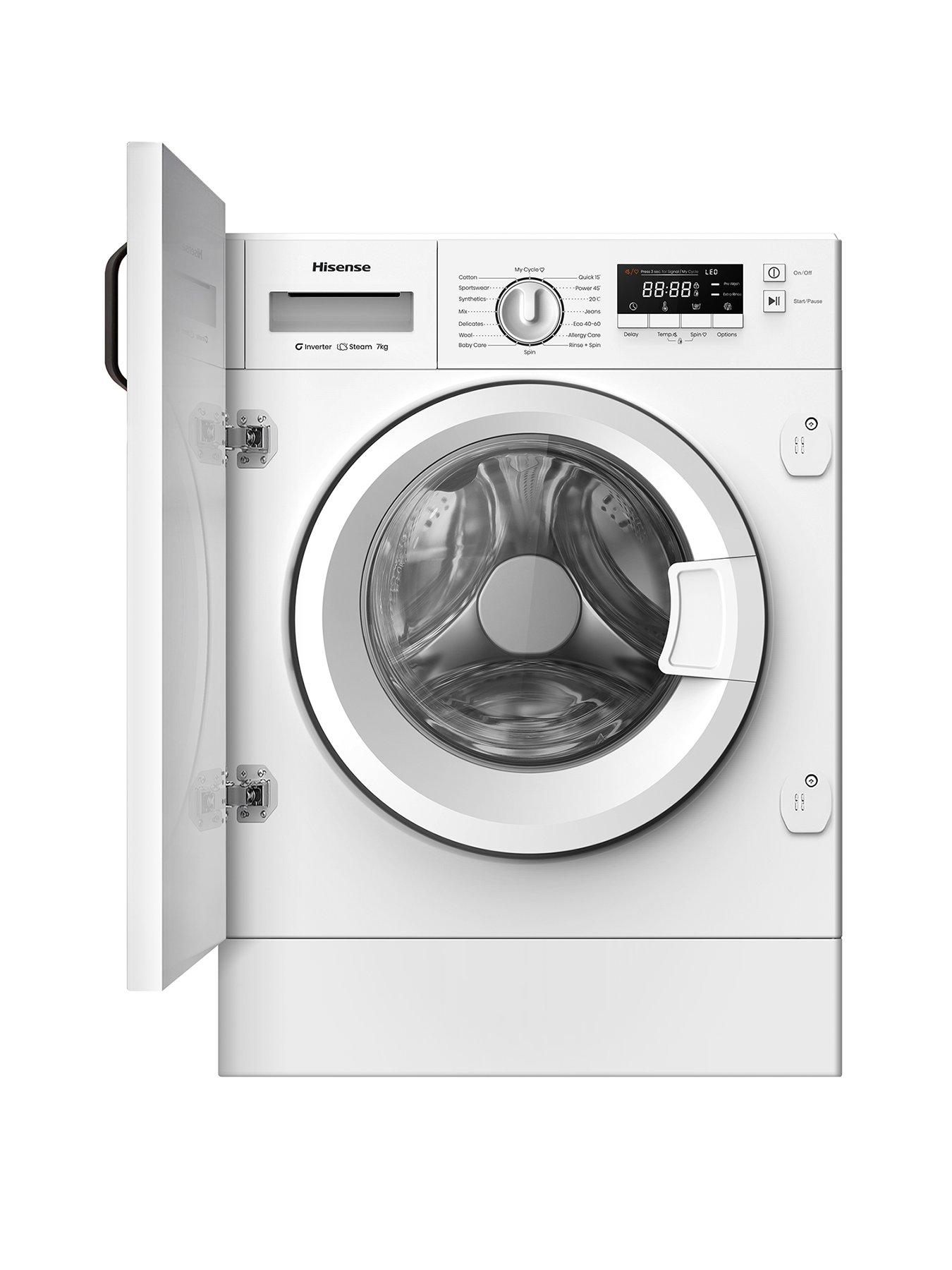 Hisense WF3M741BWI 7kg 1400RPM A rated Washing Machine - White