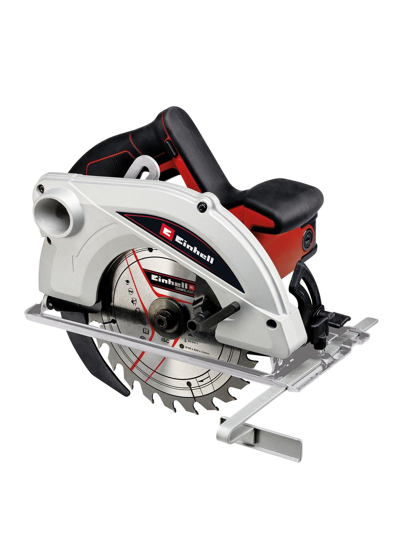 Product photograph of Einhell Corded Circular Saw - Tc-cs 1410 1410w from very.co.uk