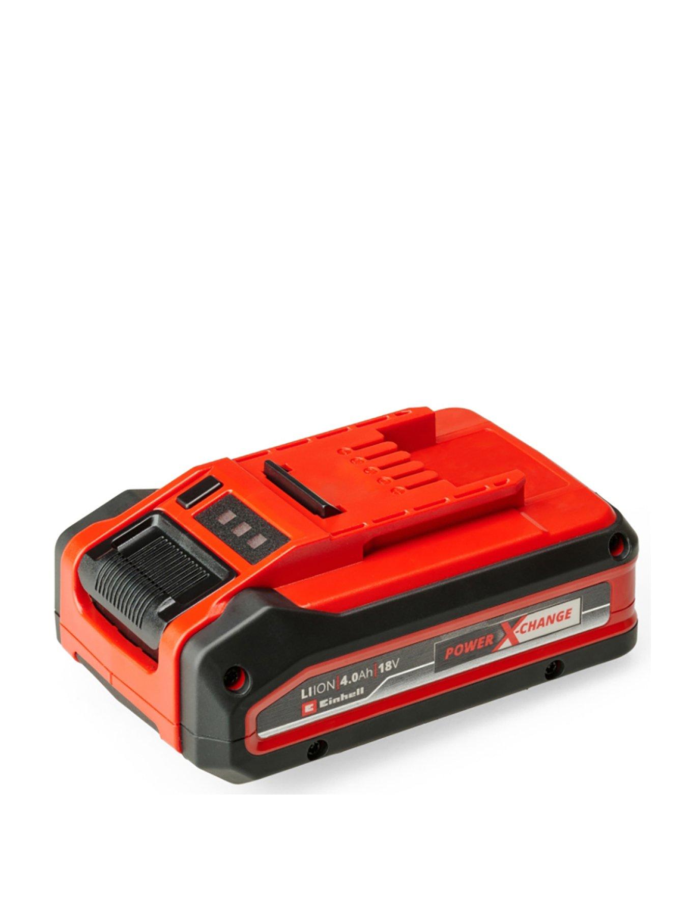 Product photograph of Einhell Pxc 18v 4 0ah Plus Battery from very.co.uk