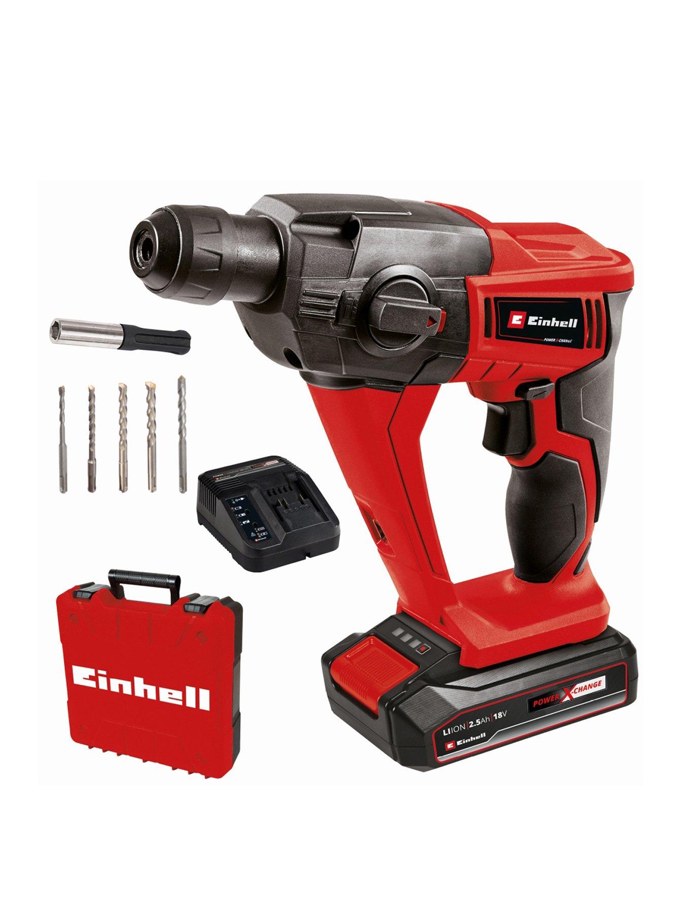 Einhell PXC Cordless Rotary Hammer TE HD 18 Li Kit 18V includes