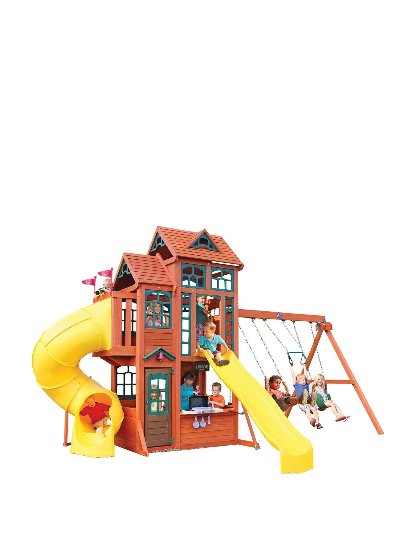 Kidkraft canyon deals ridge wooden playset