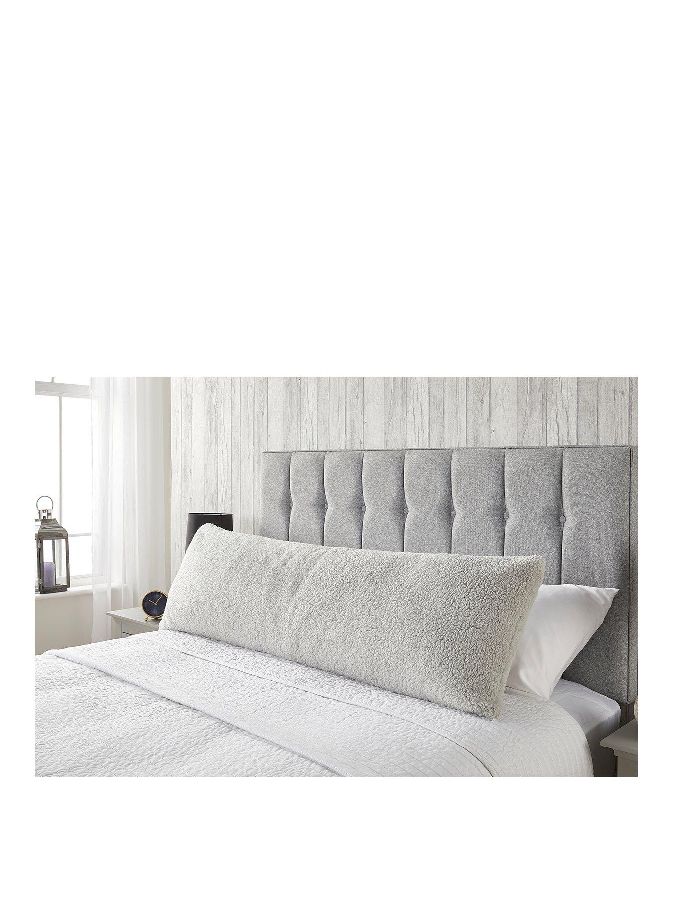 very-home-teddy-bolster-pillow