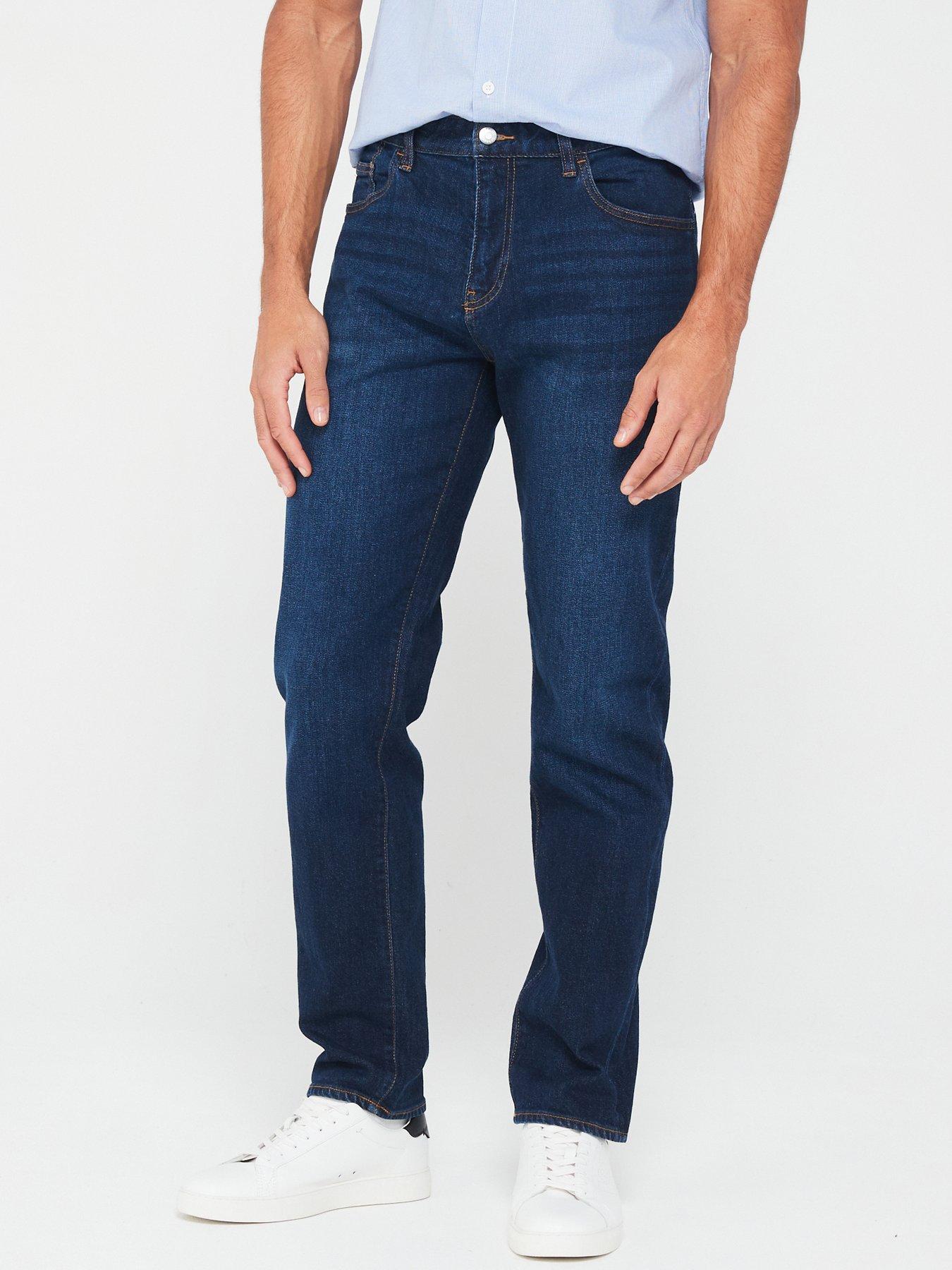 Image 1 of 4 of Armani Exchange Slim Fit Jeans - Indigo