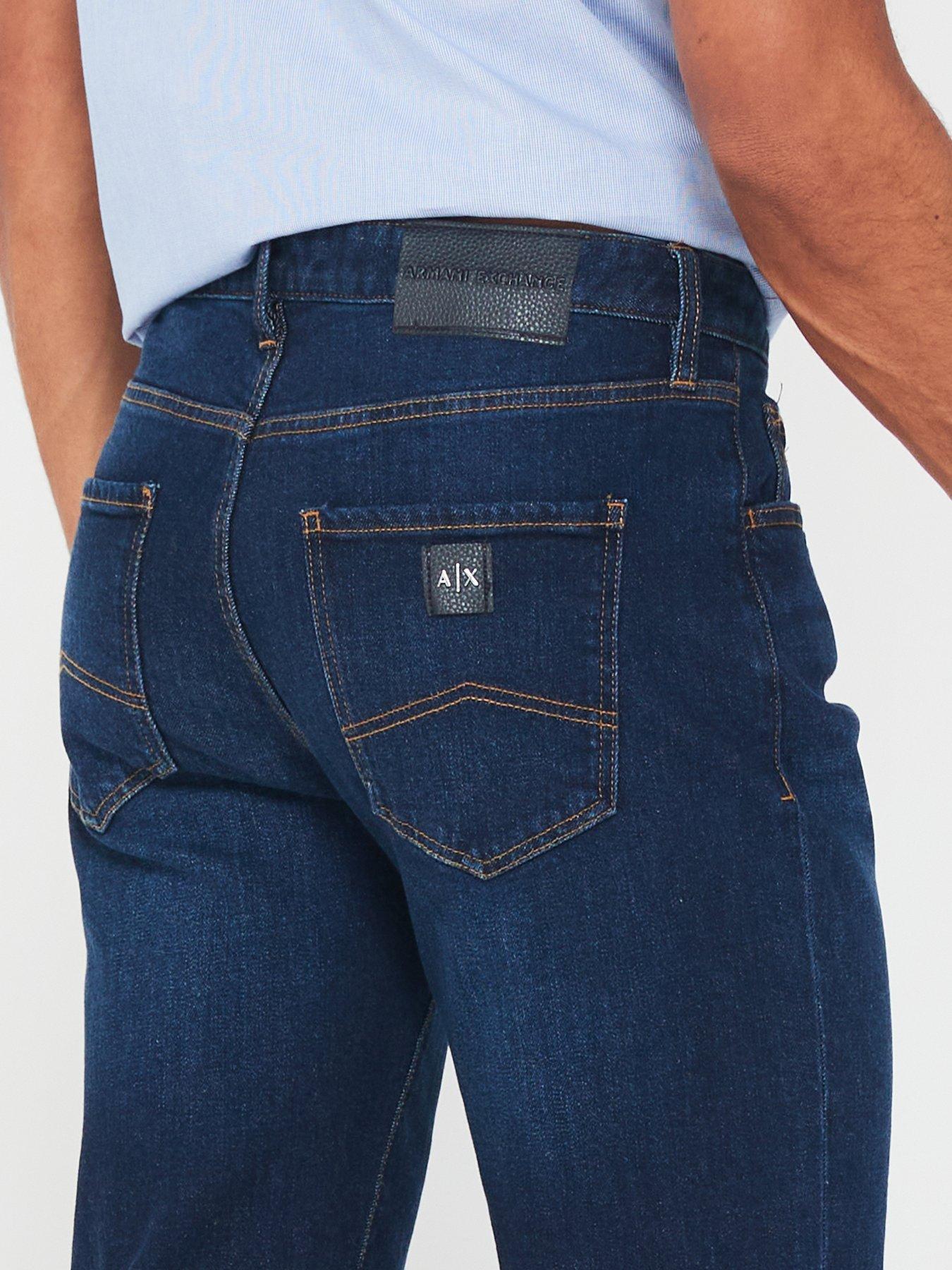 Image 4 of 4 of Armani Exchange Slim Fit Jeans - Indigo
