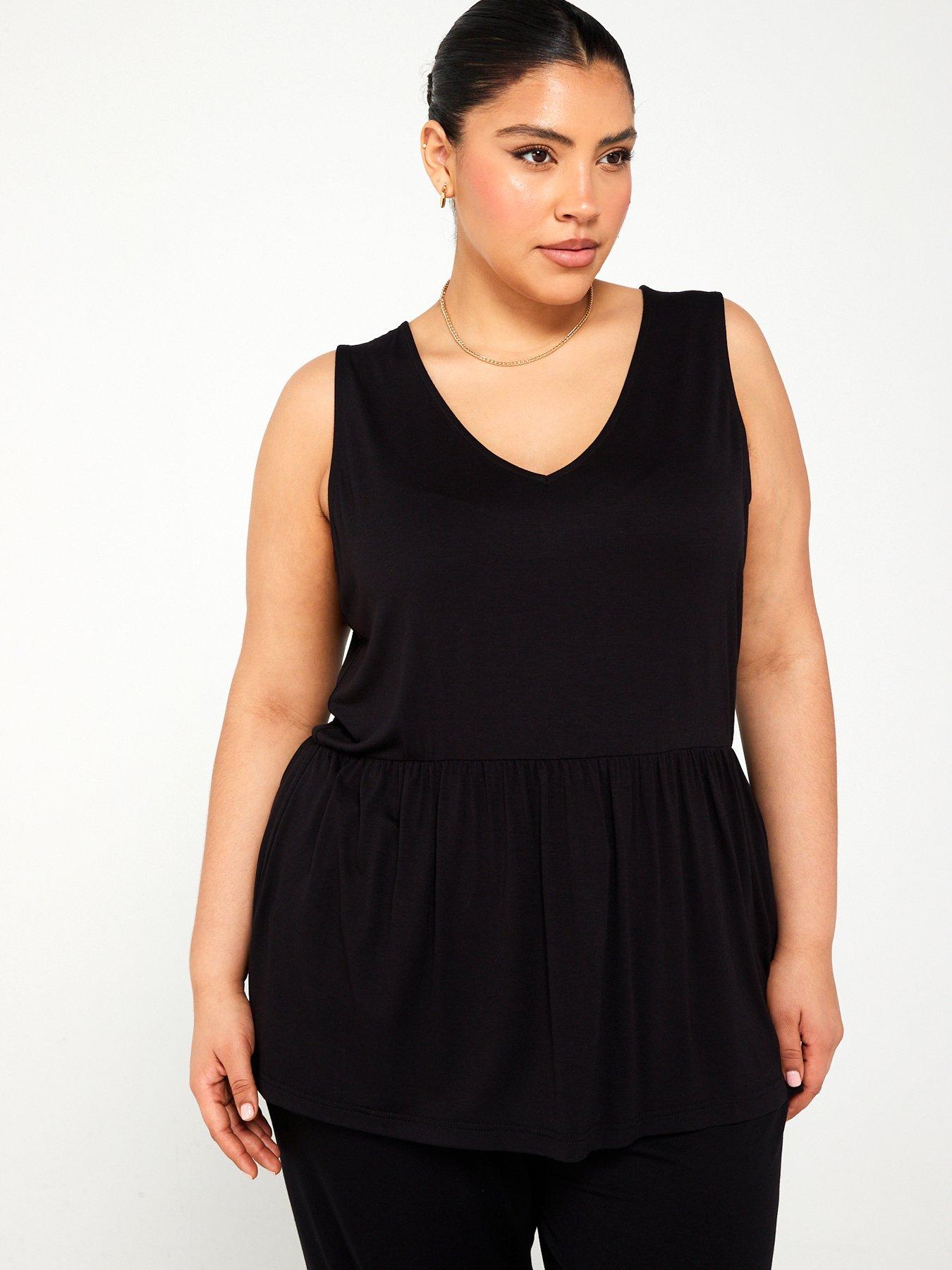 Peplum swing top on sale