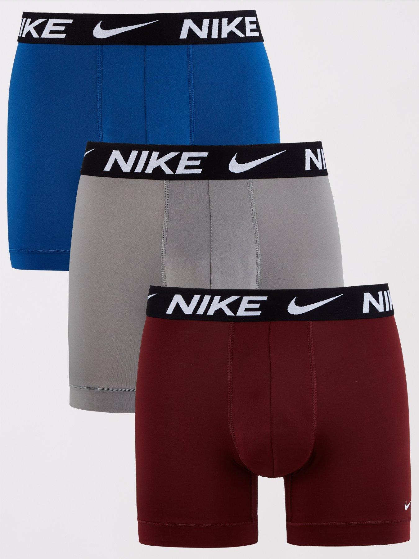 Nike Underwear Mens Trunk 3pk-multi, Multi, Size Xl, Men
