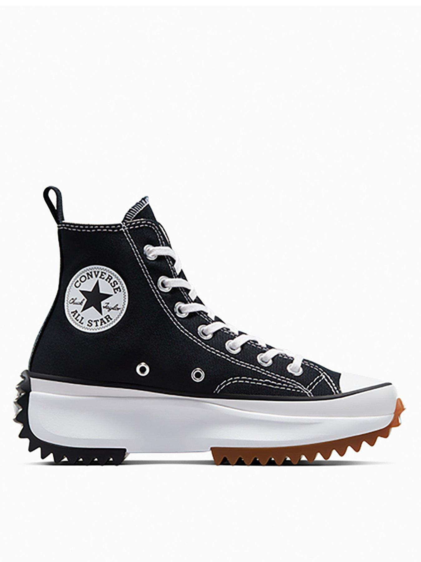 Converse Womens Run Star Hike Hi Top Trainers - Black