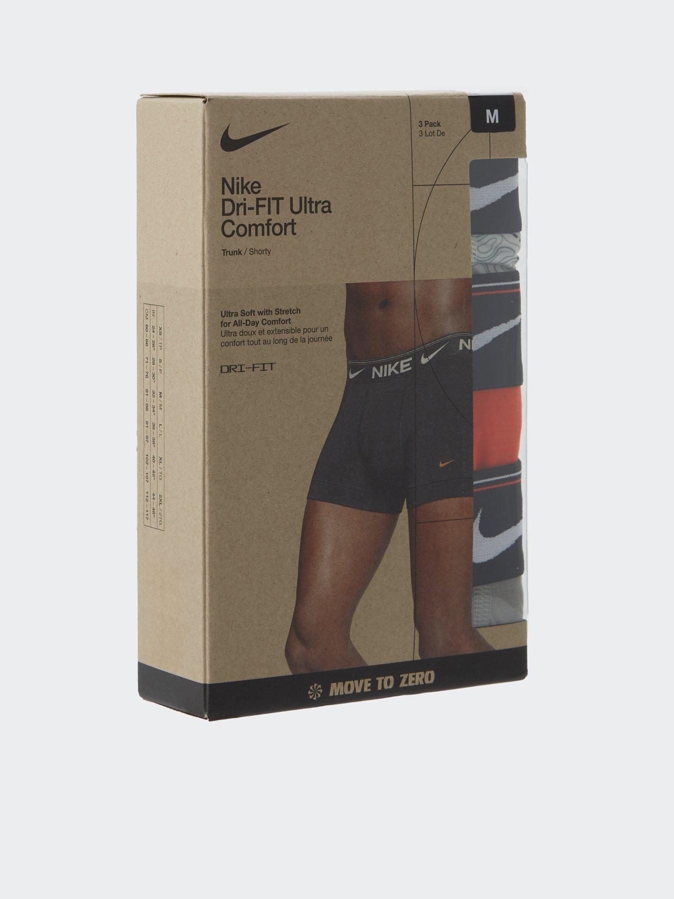 Mens Everyday Cotton Stretch 3pk Boxer Brief Nos multi
