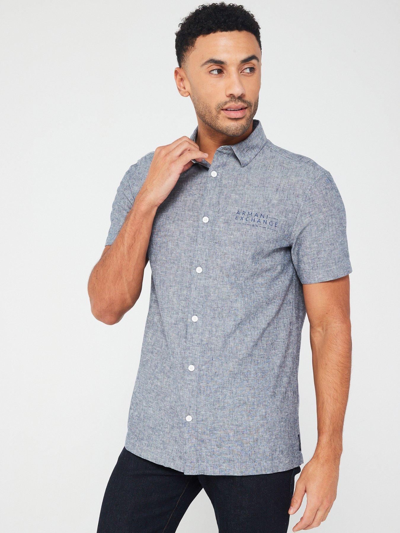 Armani short sleeve shirt sale