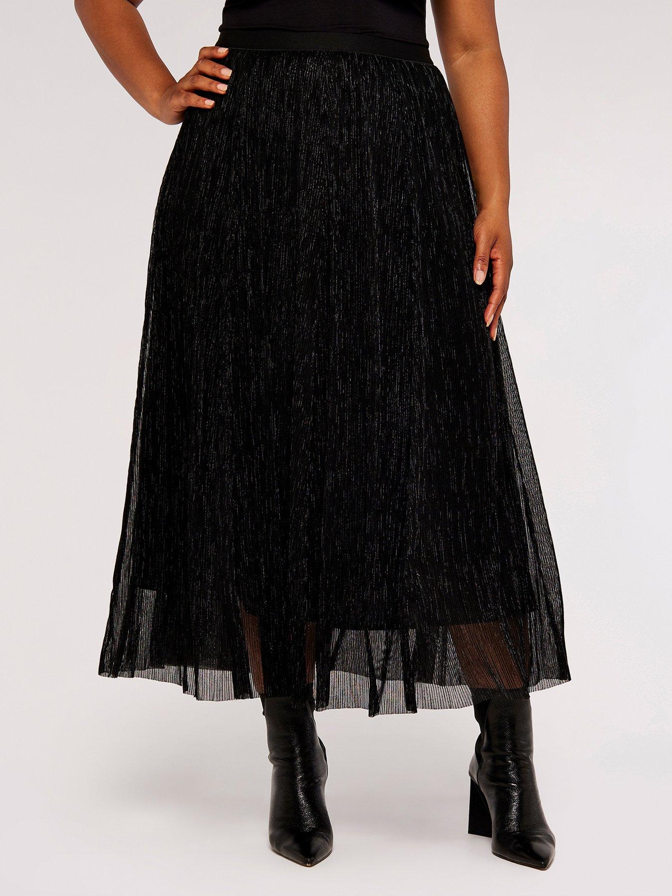 Black tulle 2024 skirt apricot