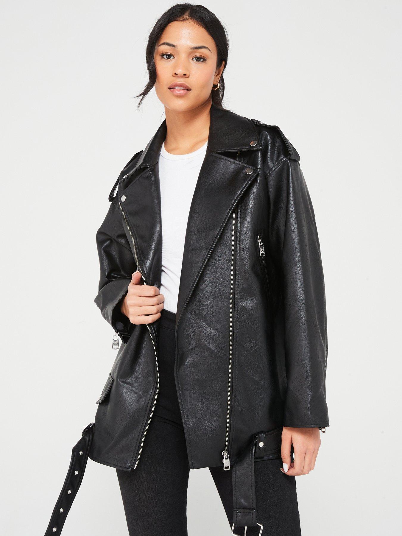 only-faux-leather-longline-biker-jacket-black