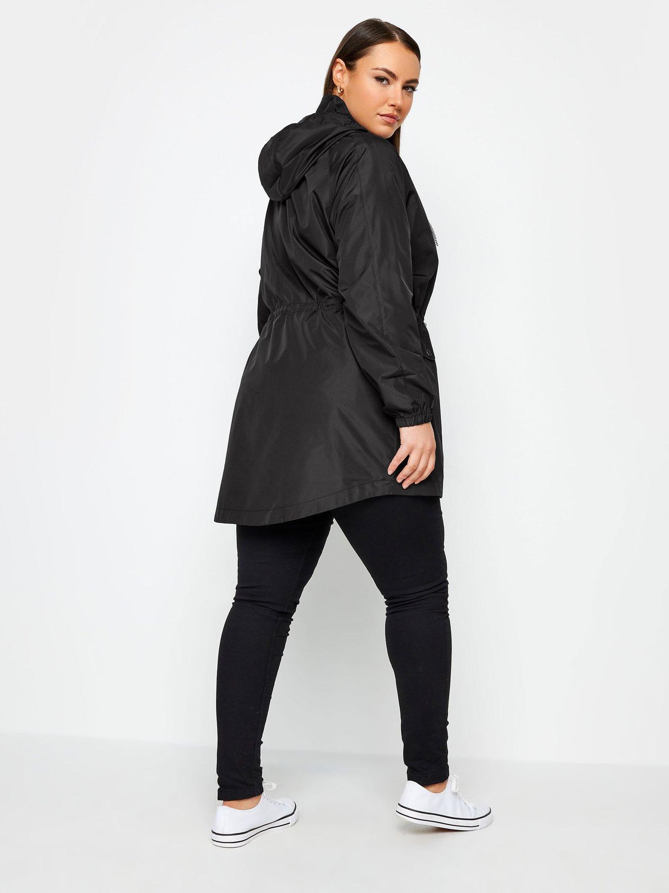 Image 2 of 4 of Yours Lightweight Parka Black