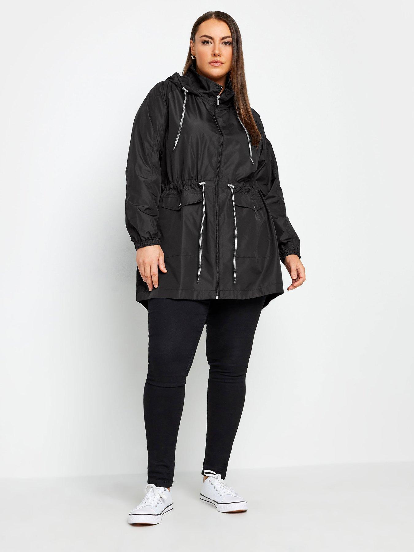 Yours Lightweight Parka Black Very