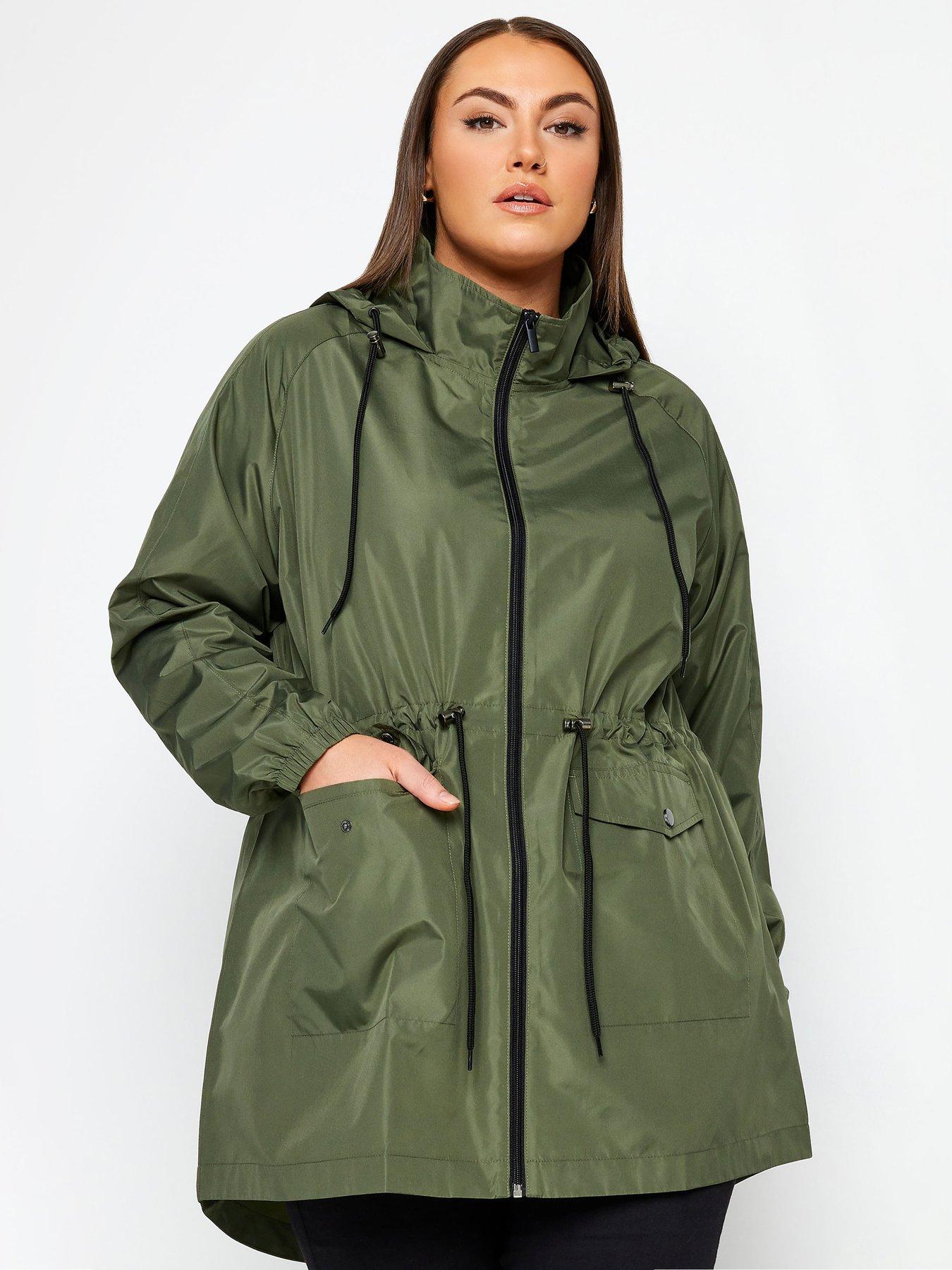 Image 1 of 4 of Yours Lightweight Parka Soft Khaki